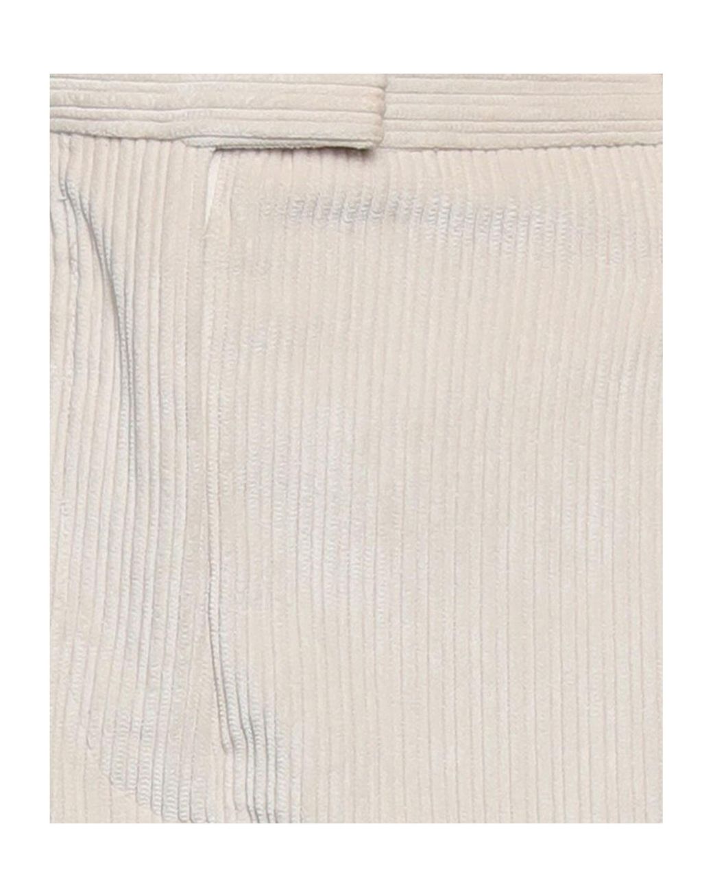 Rag & Bone White Relaxed Corduroy Trousers