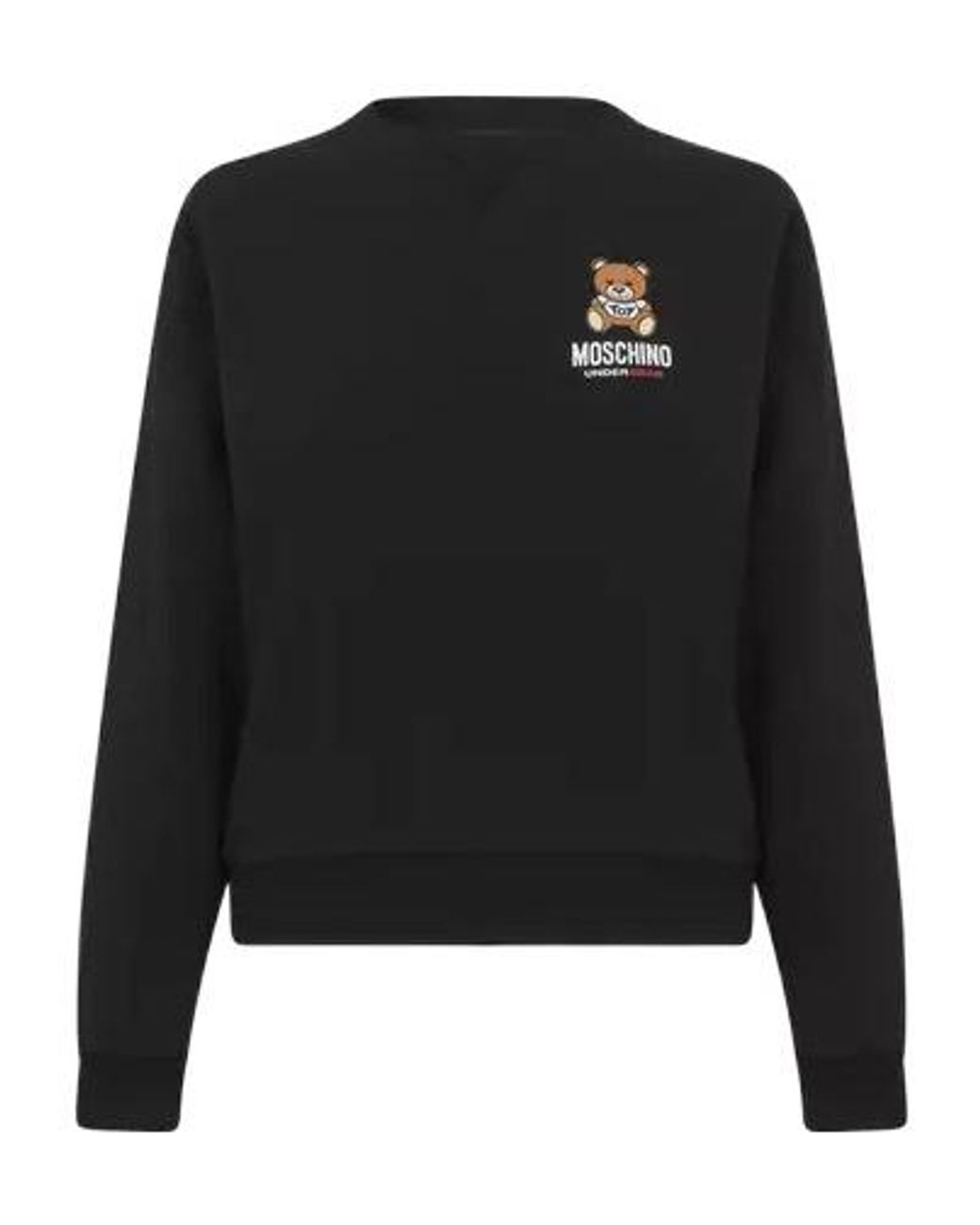 Moschino Black Underbear Sweatshirt