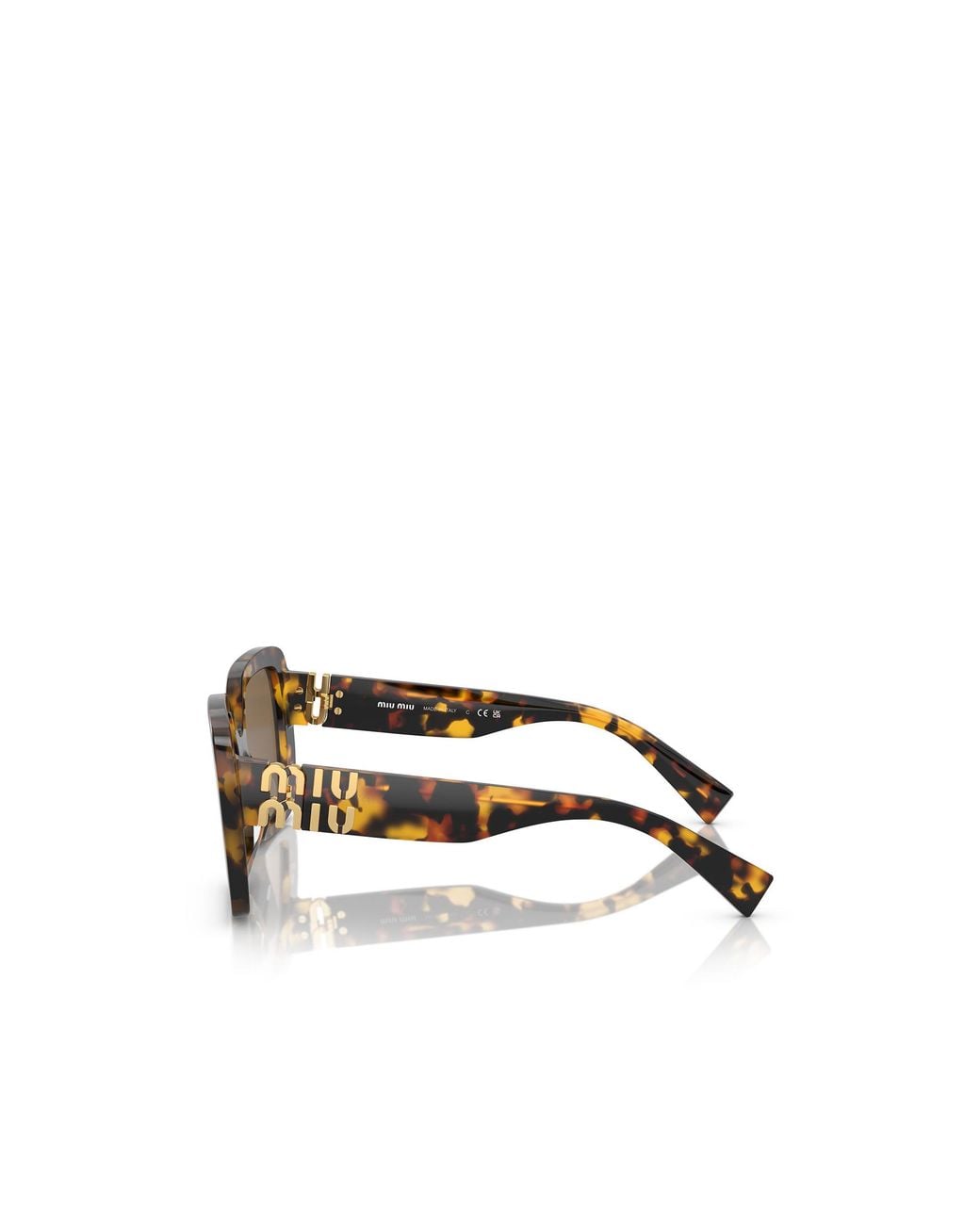 Miu Miu Multicolor Eyewear Square Frame Sunglasses