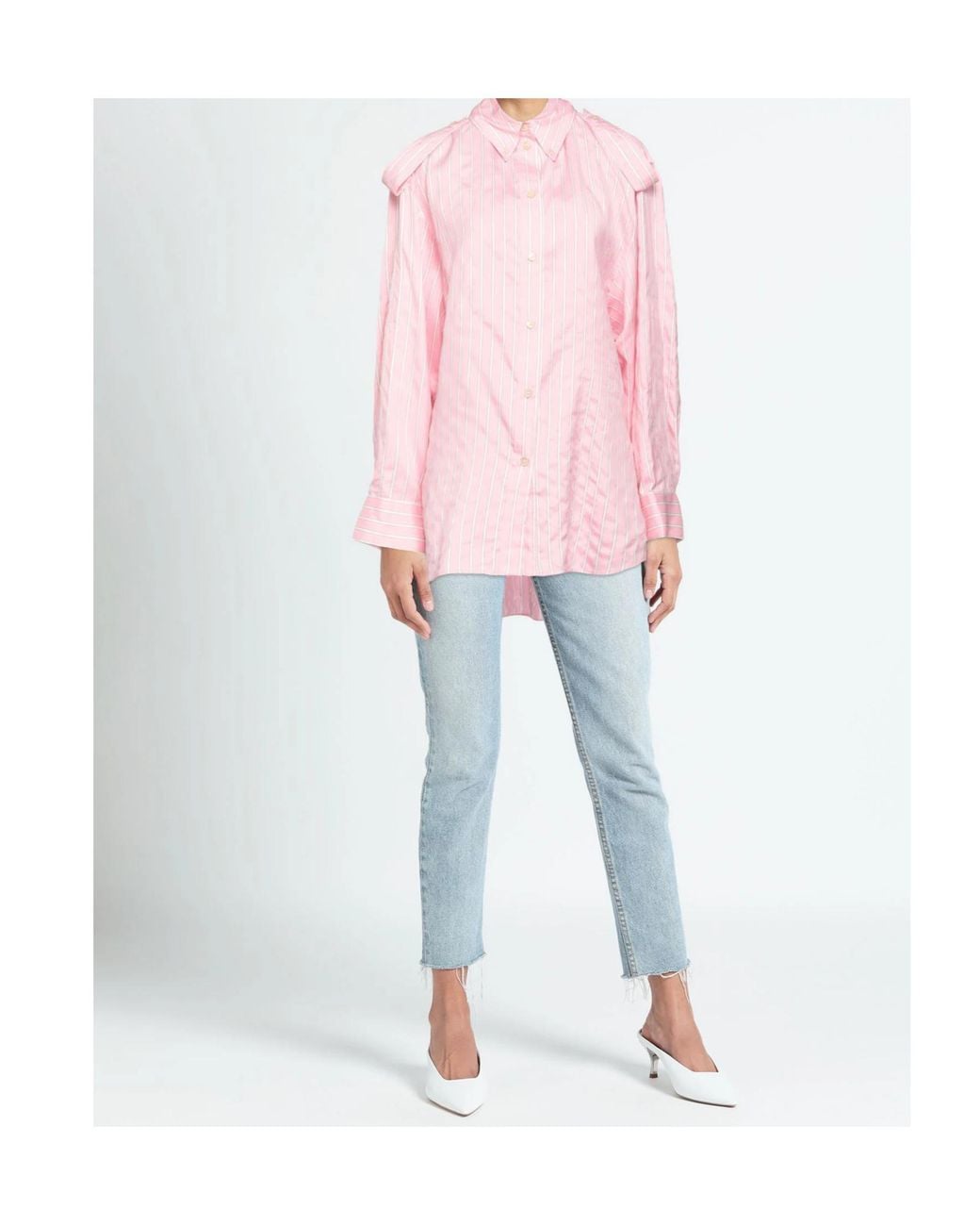 Isabel Marant Pink Striped Shirt