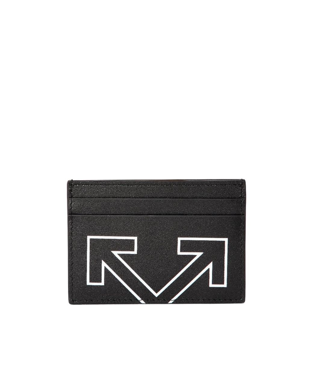 Off-White c/o Virgil Abloh Black Simple Card Case for men