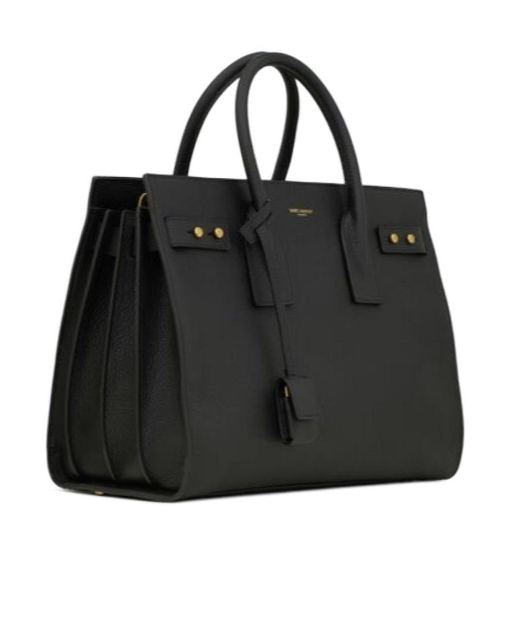 Saint Laurent Black Sac De Jour Small Tote Bag