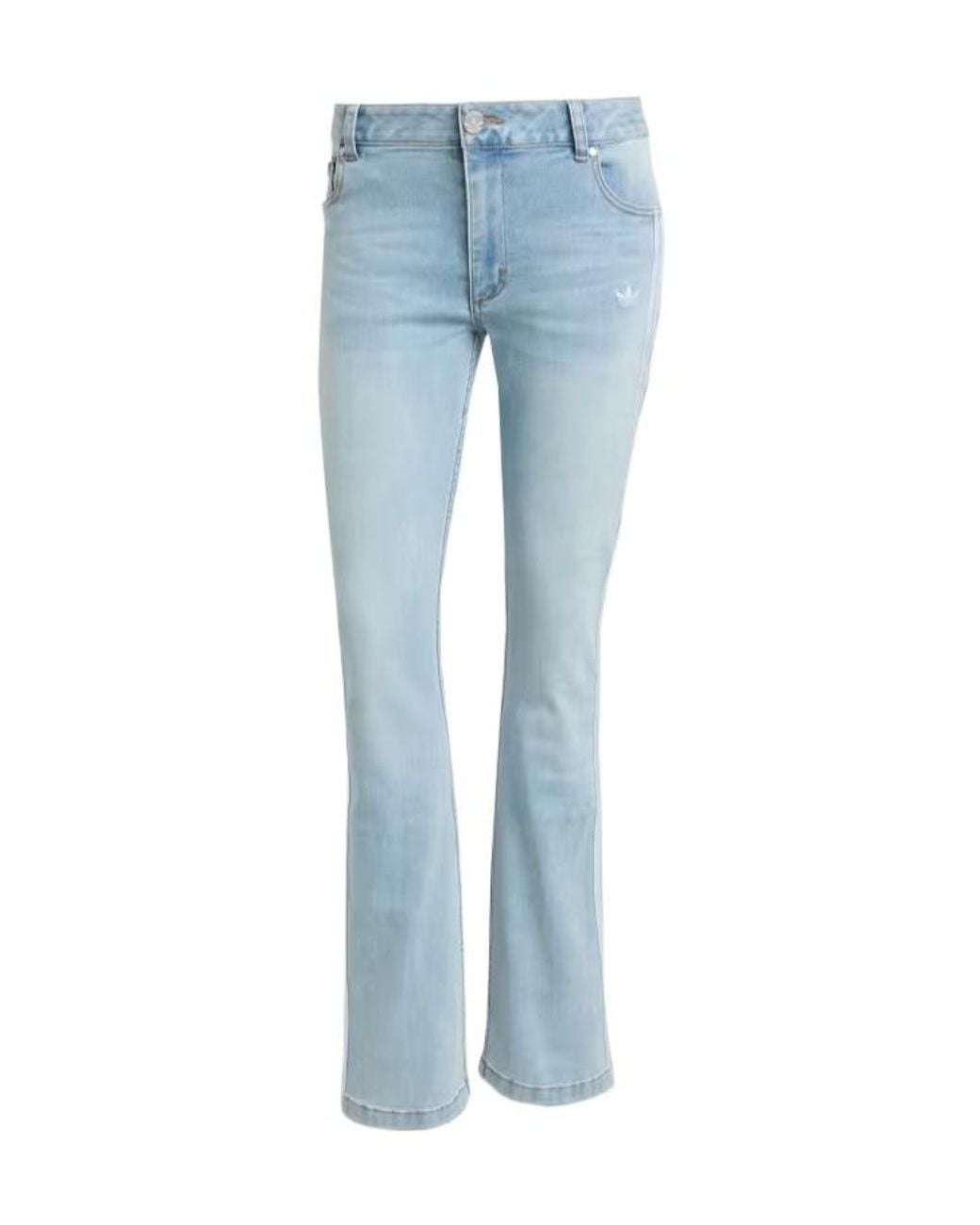 Adidas Originals Blue Flared Jeans