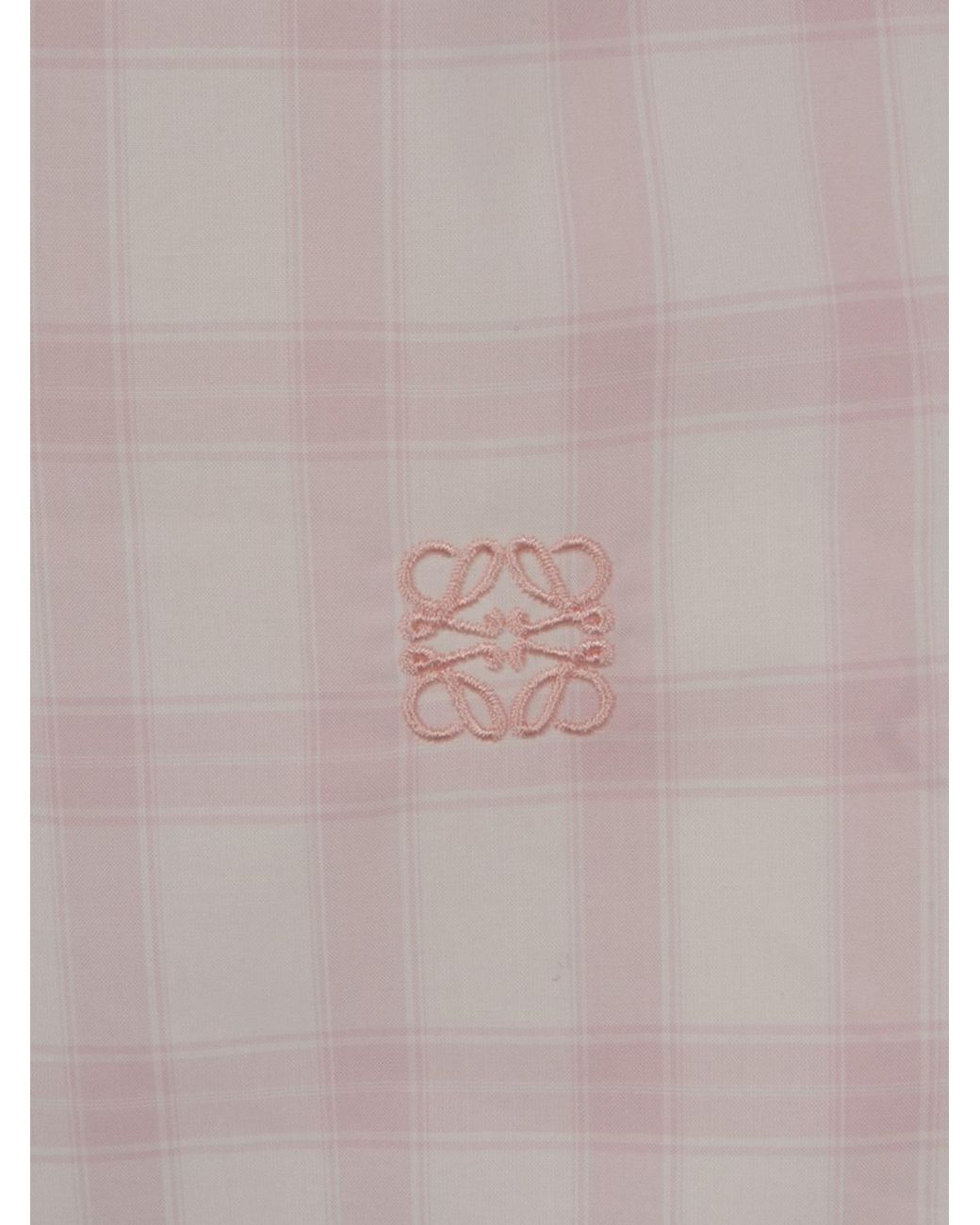 Loewe Pink Checked Shirt