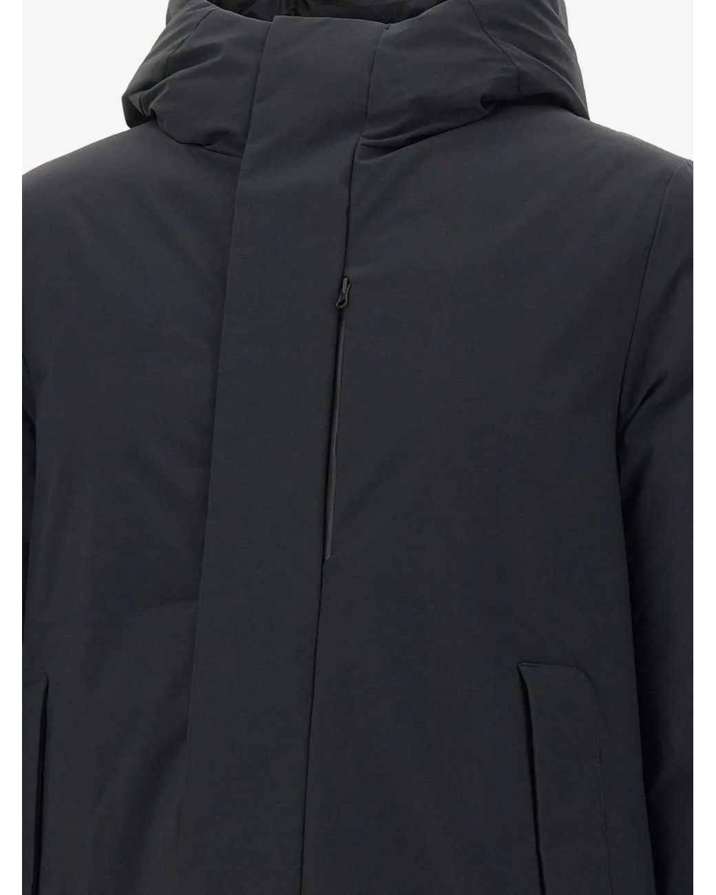 Save The Duck Blue Obione Hooded Jacket for men