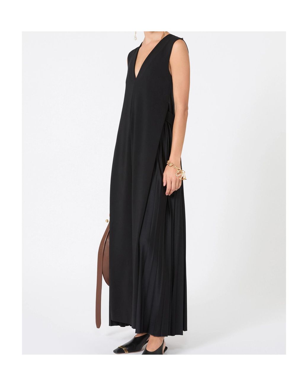 Sportmax Black Sleeveless Dress