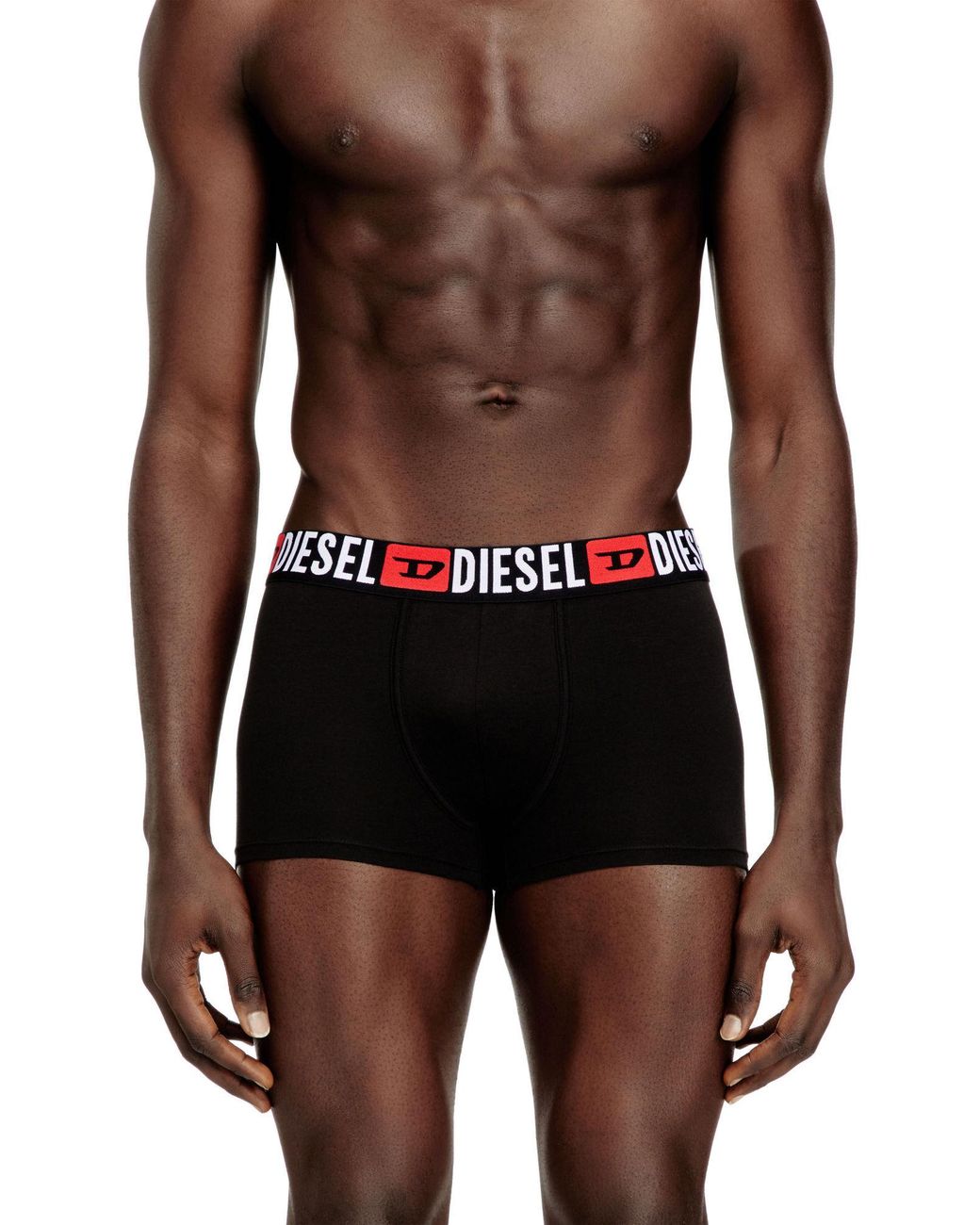 DIESEL Black Set Of Five Boxer Briefs for men