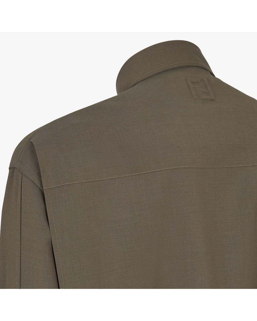 Fendi Green Shirts for men