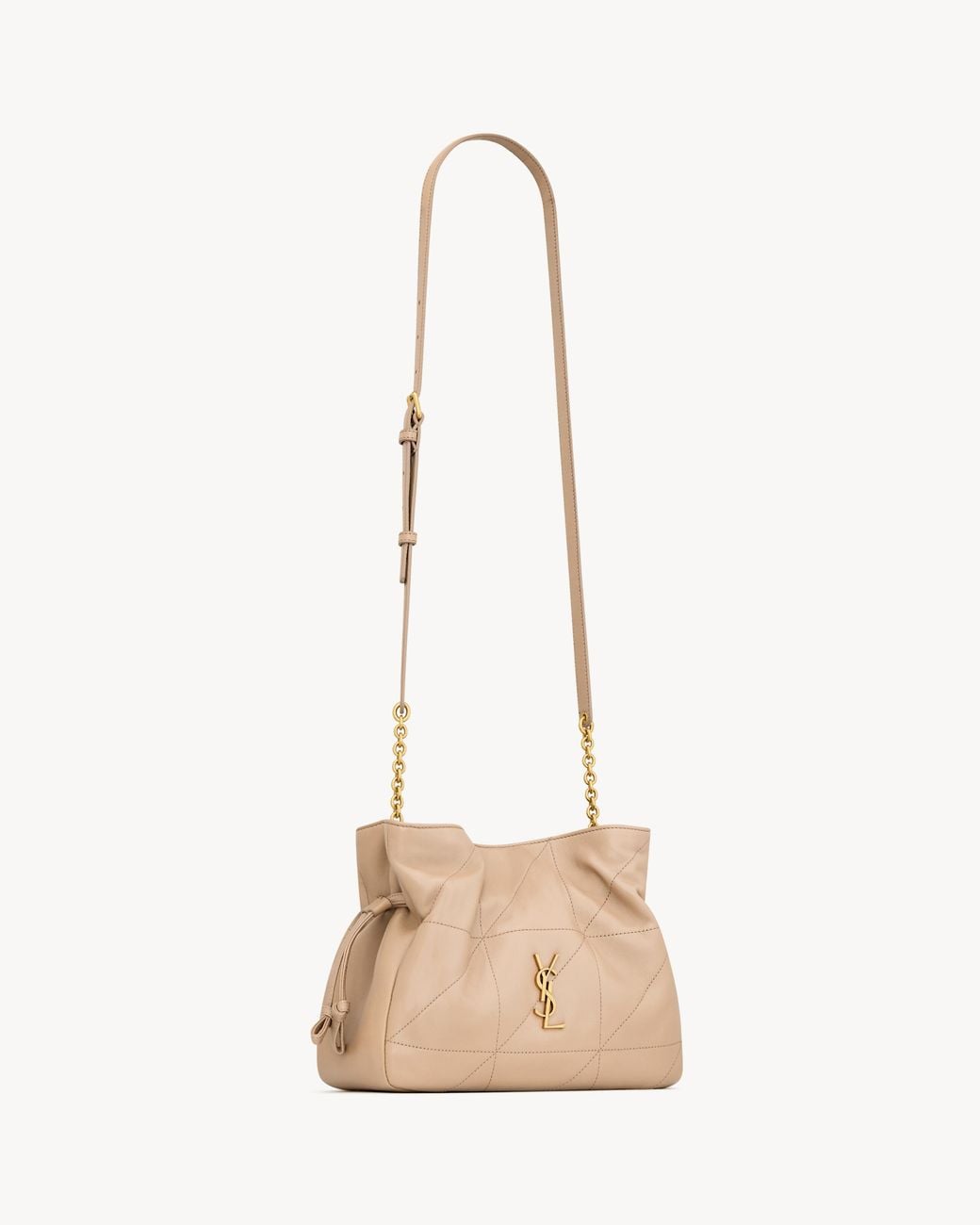 Saint Laurent Natural Jamie Shoulder Pouch
