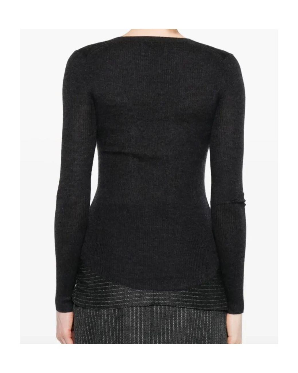 Isabel Marant Black Idite Button-Front Top