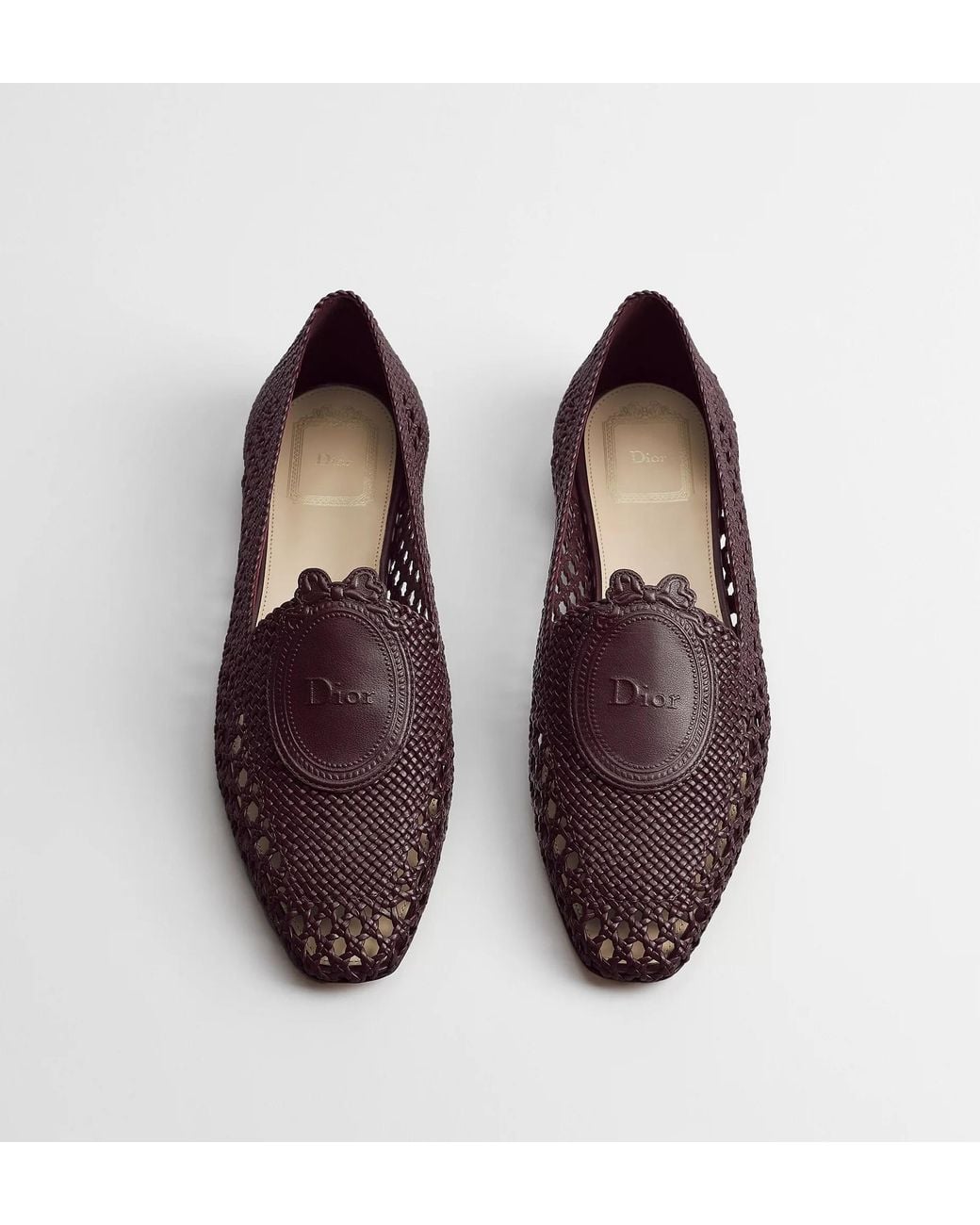 Dior Brown Médaillon Loafer
