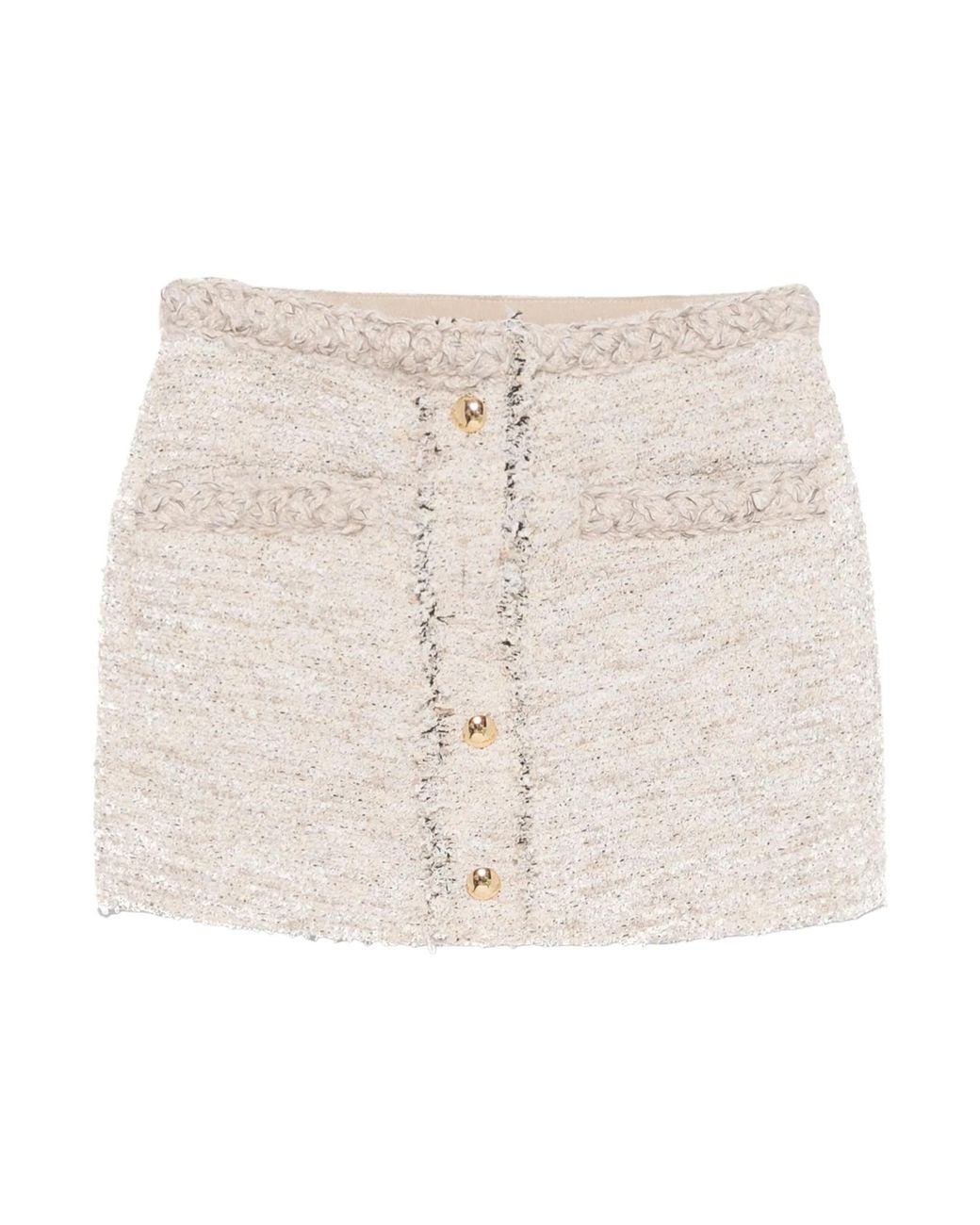 Isabel Marant Natural Gleny Mini Skirt