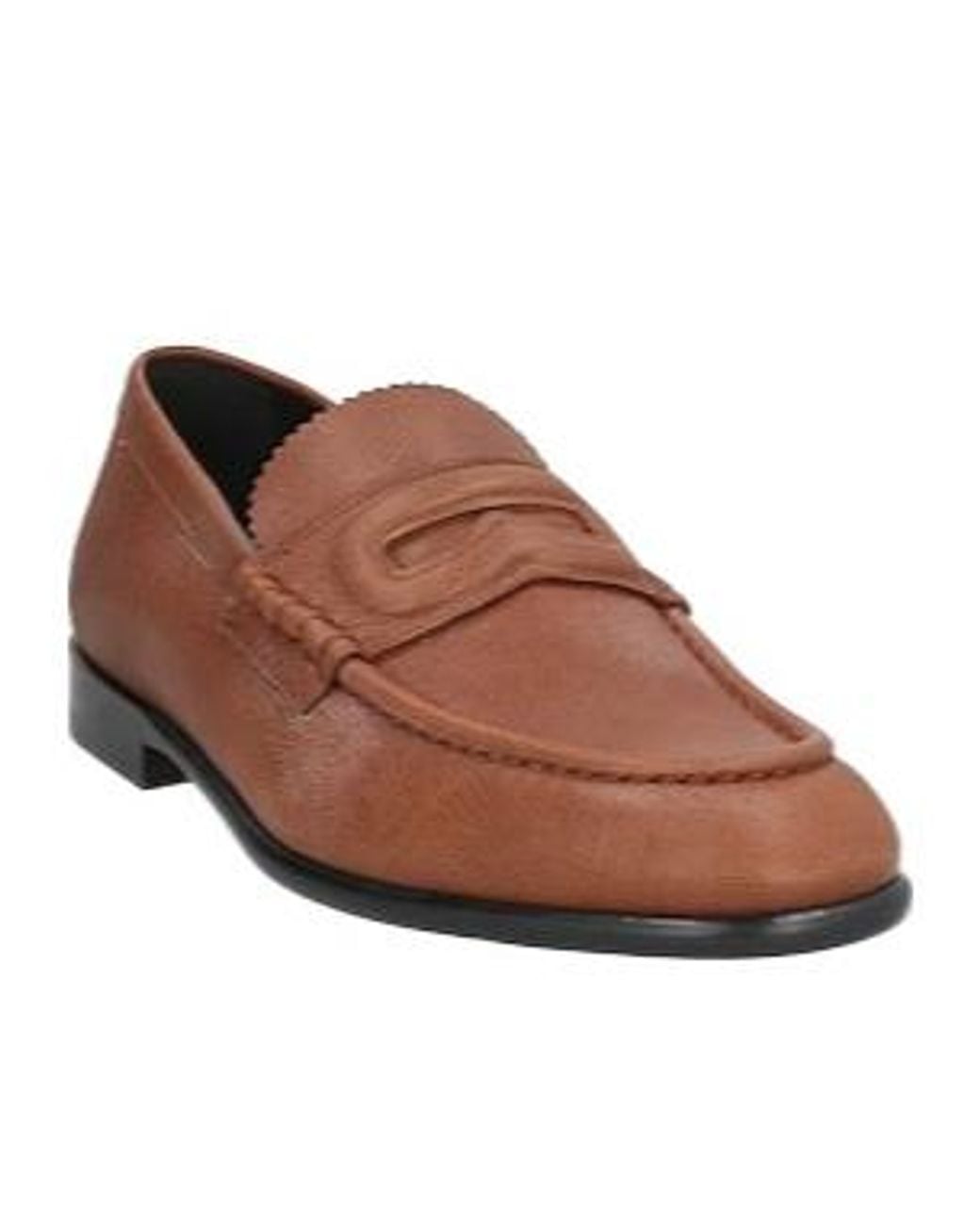 Burberry Brown Minimalist Loafers