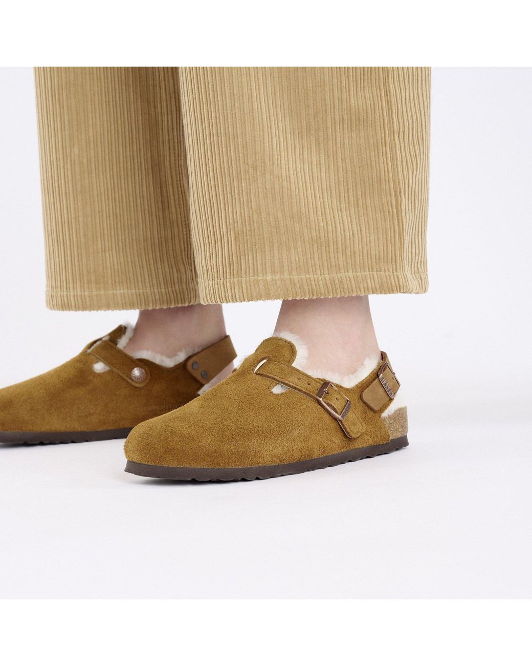 Birkenstock Brown Tokyo Buckle Detailed Slippers for men