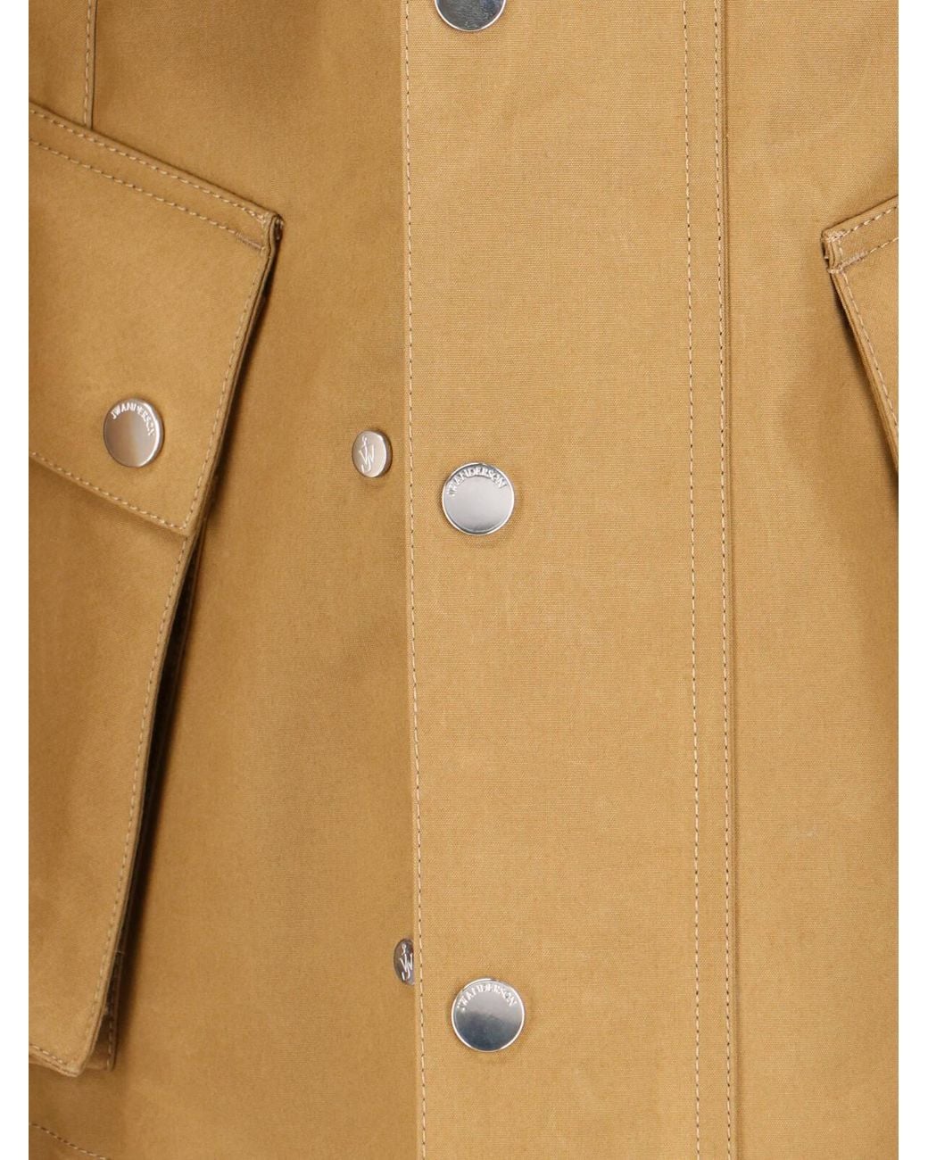 J.W. Anderson Brown Jw Anderson Cropped Barn Jacket