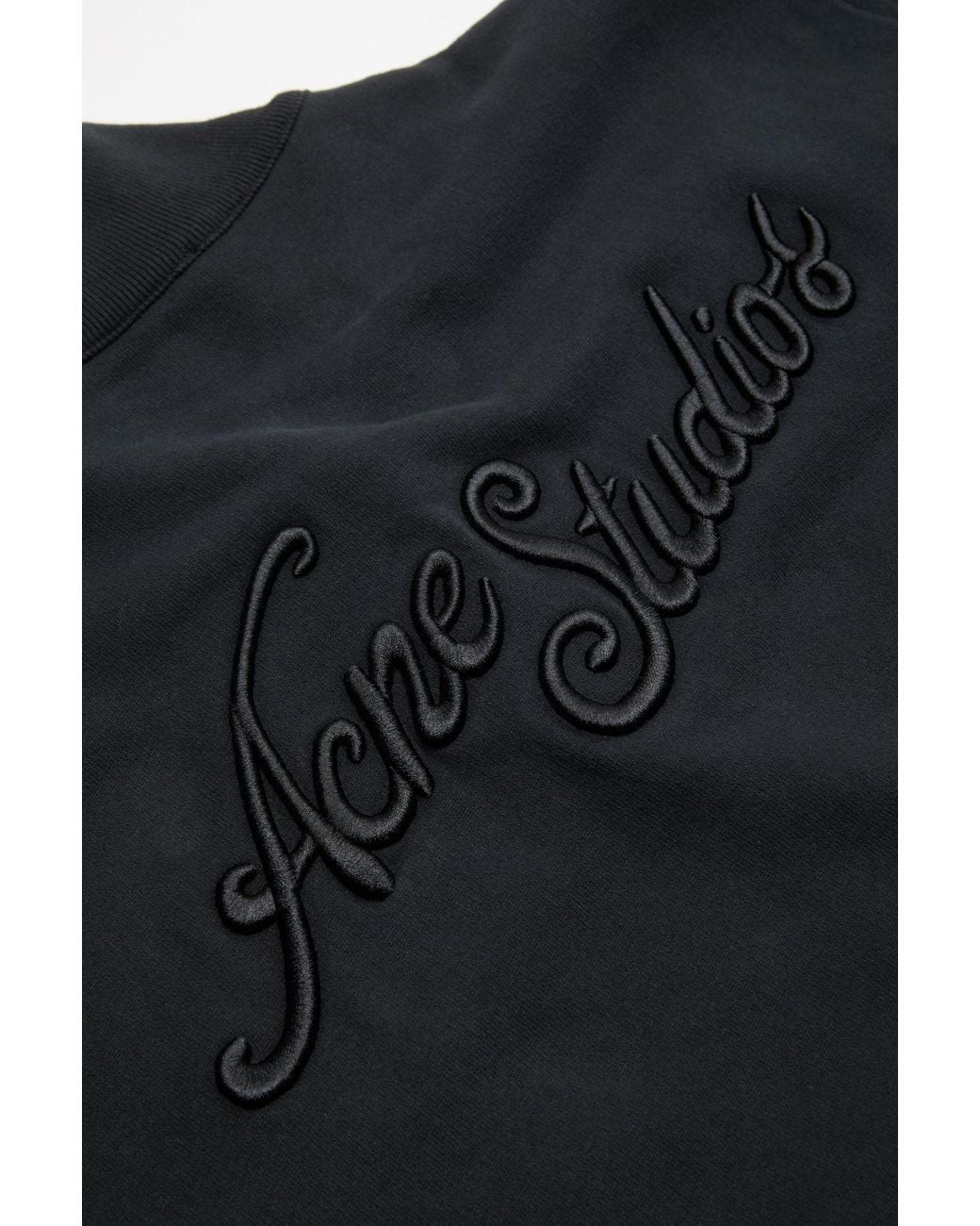 Acne Blue Zip-Up Sweatshirt for men