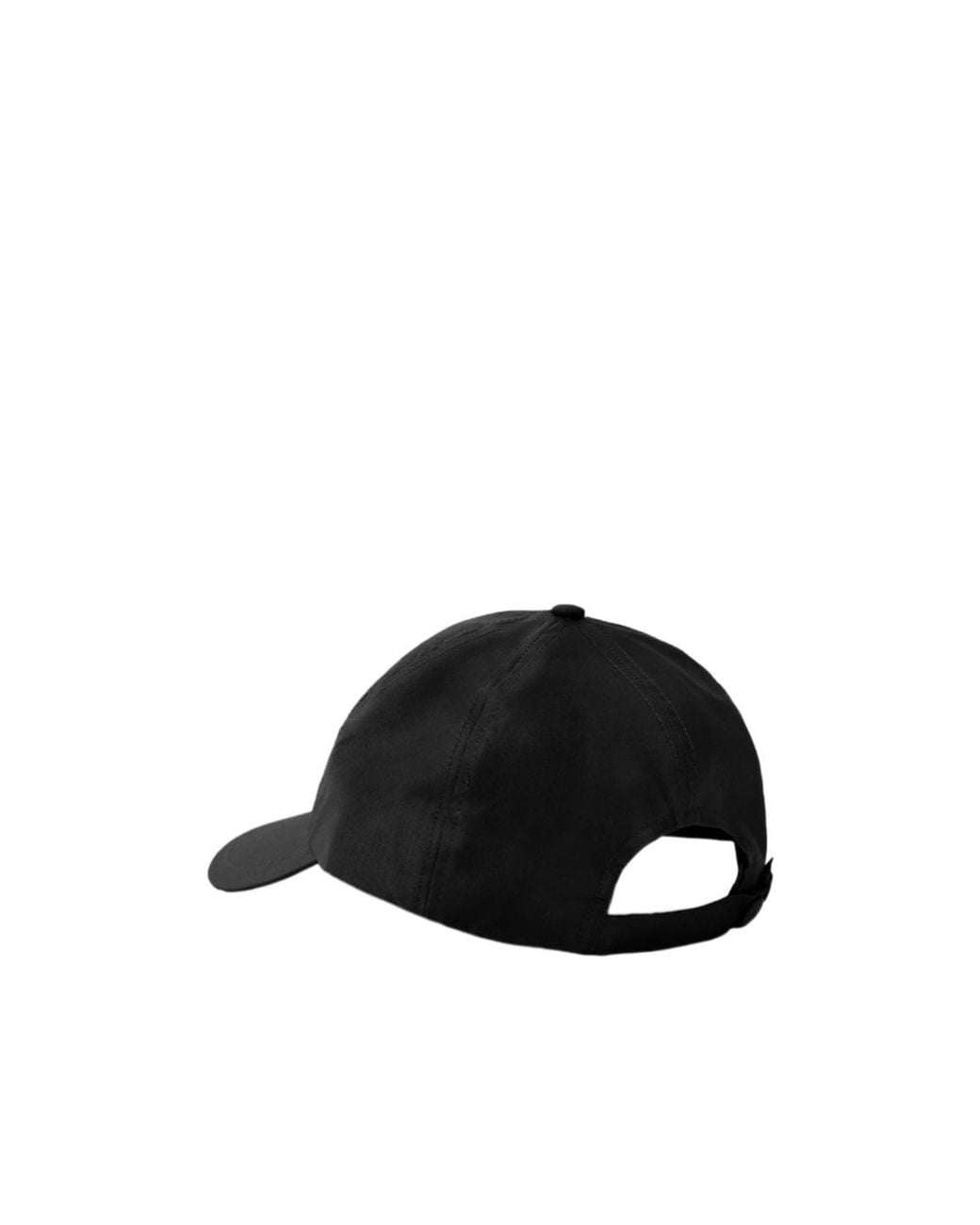 Stone Island Black Logo-Patch Baseball Cap for men