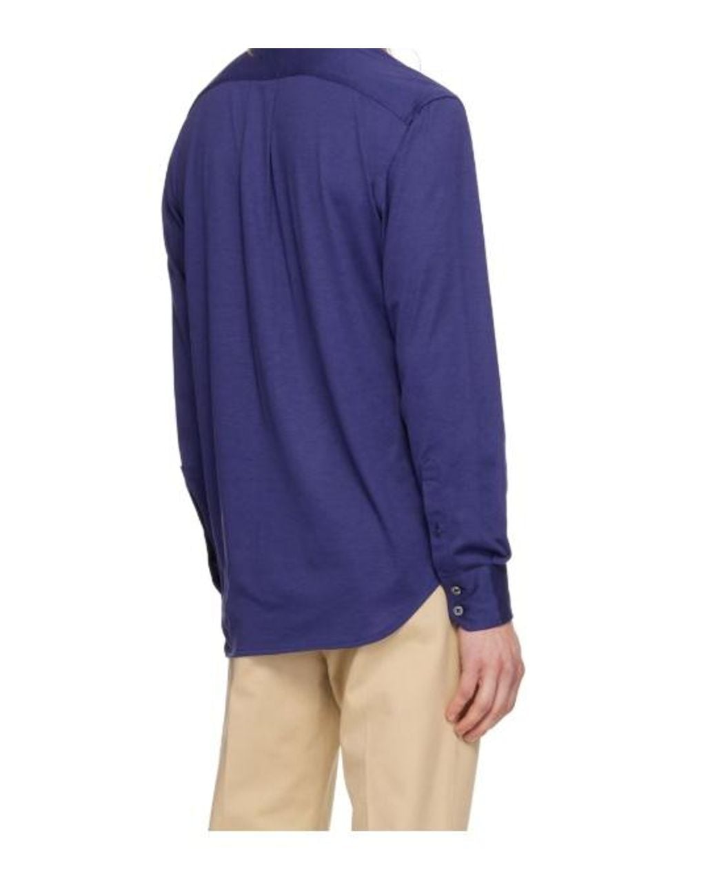 Tom Ford Blue Logo Shirt for men