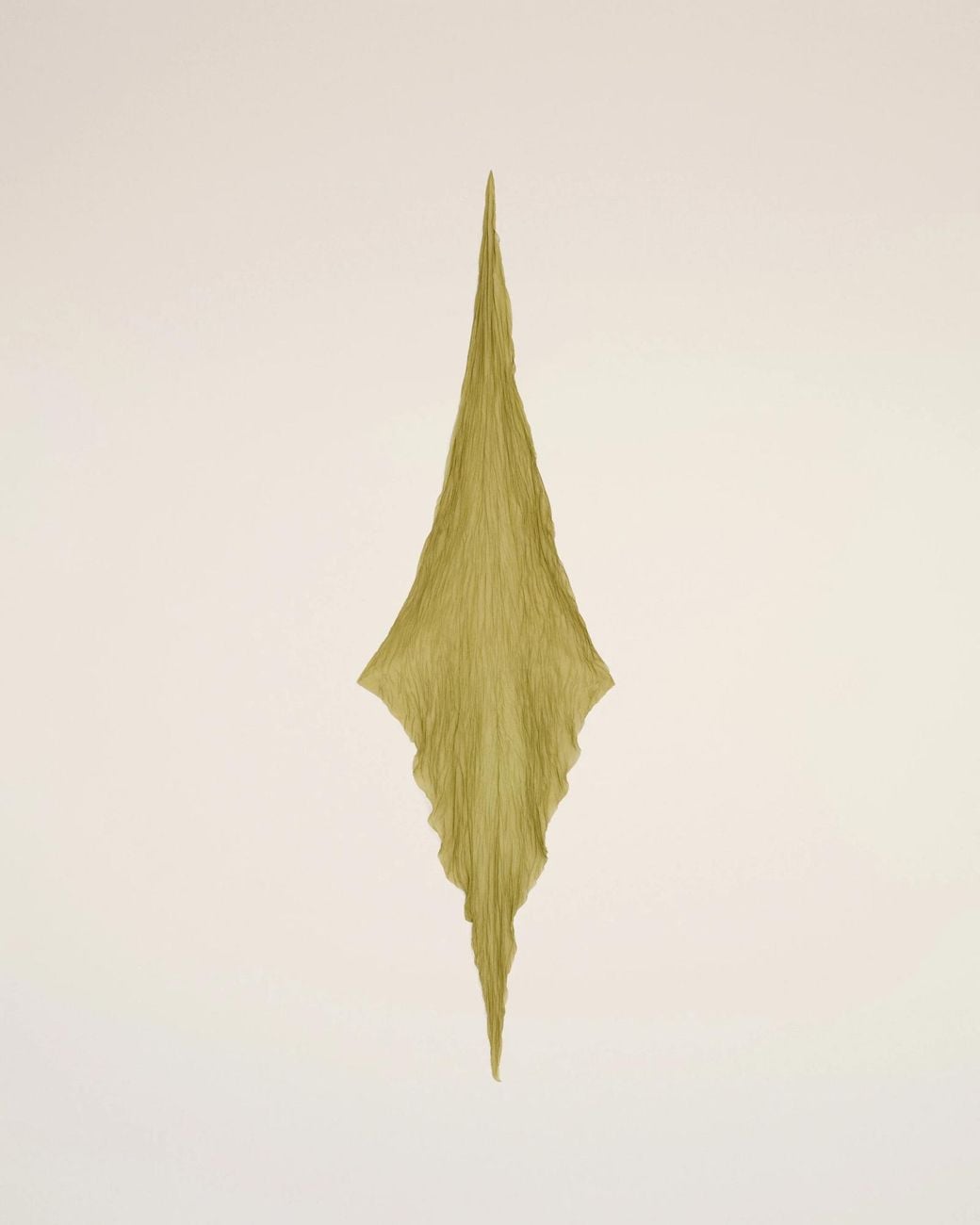 AMI Metallic Ami Crinkled Gavroche Scarf for men
