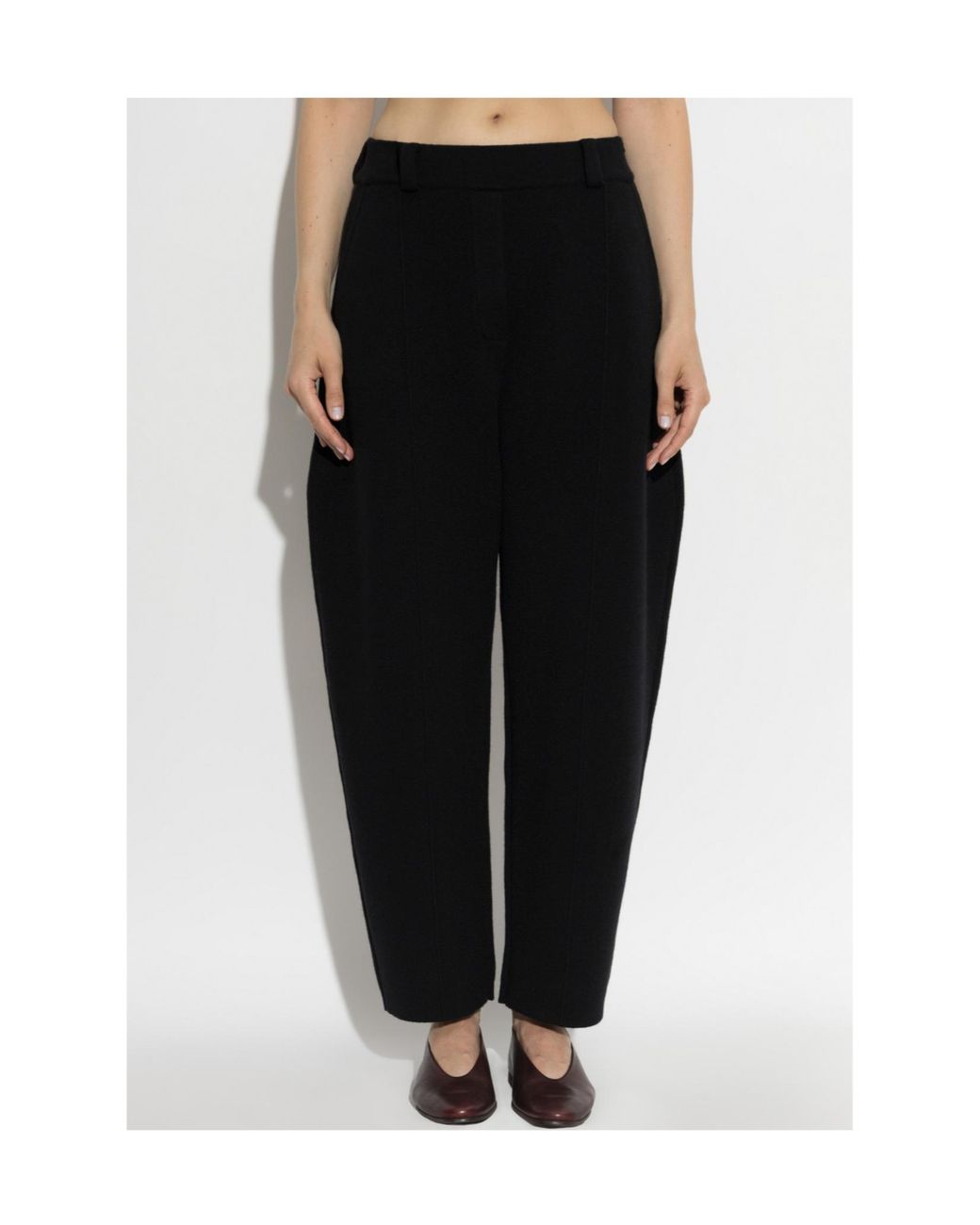 Lisa Yang Black Wrenda Tapered Pants