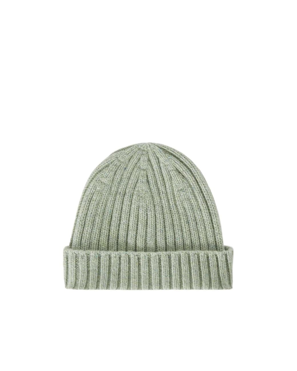 Loro Piana Green Woolen Cap for men