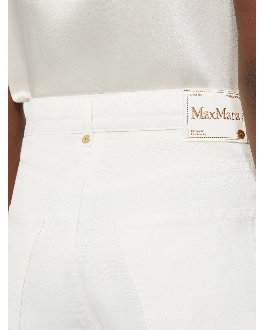 Max Mara Gray 'S Onorata Straight Leg Pants