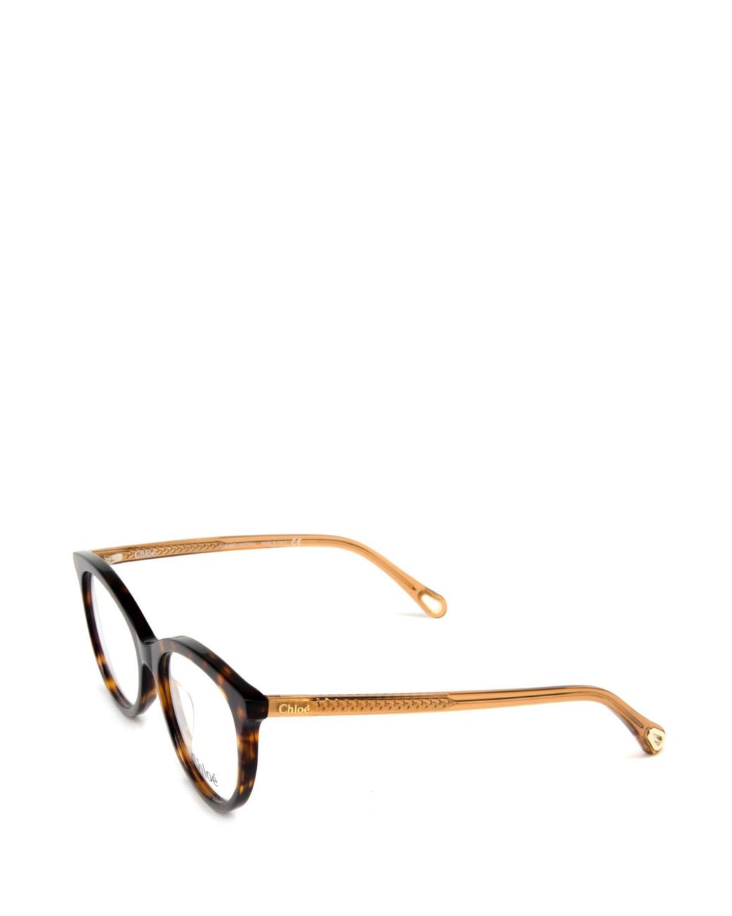 Chloé White Chloé Eyewear Cat-Eye Glasses