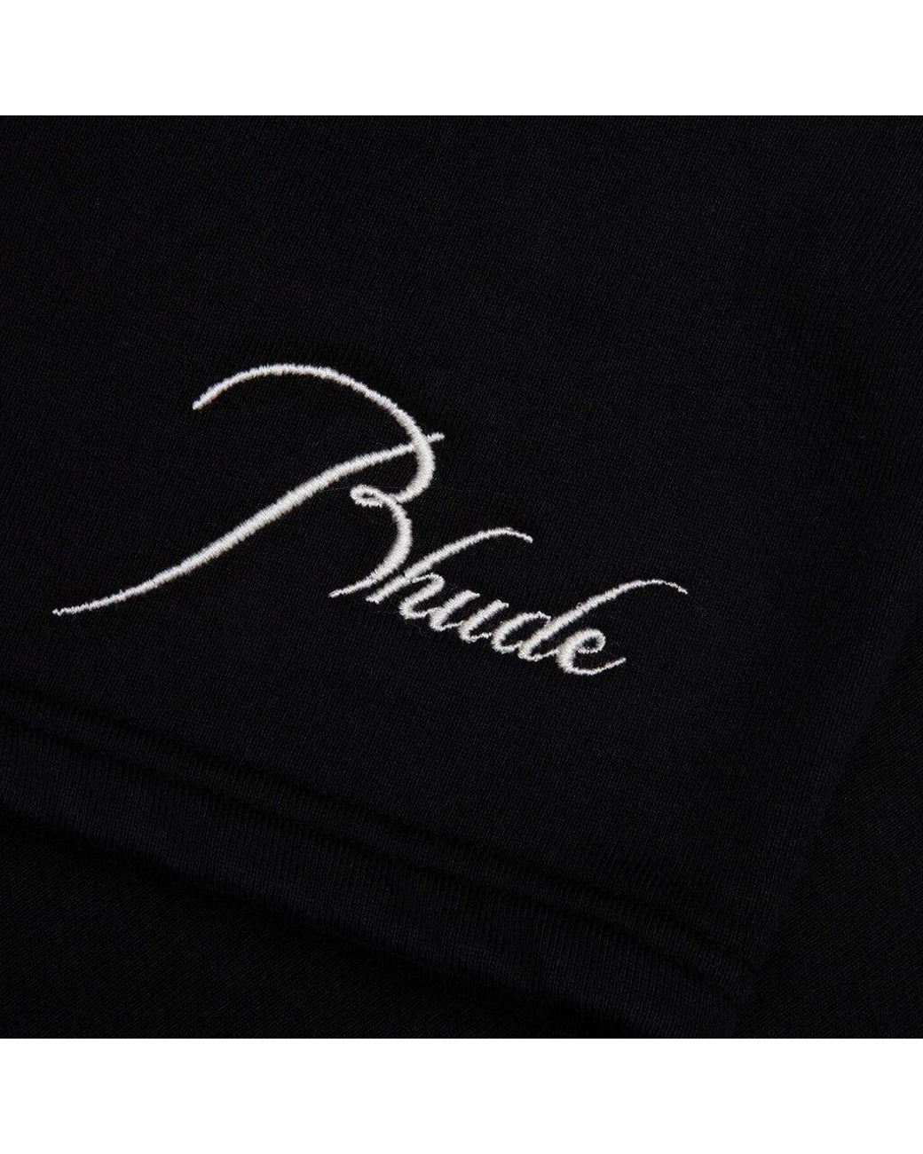 Rhude Black Classique Sweat Shorts for men