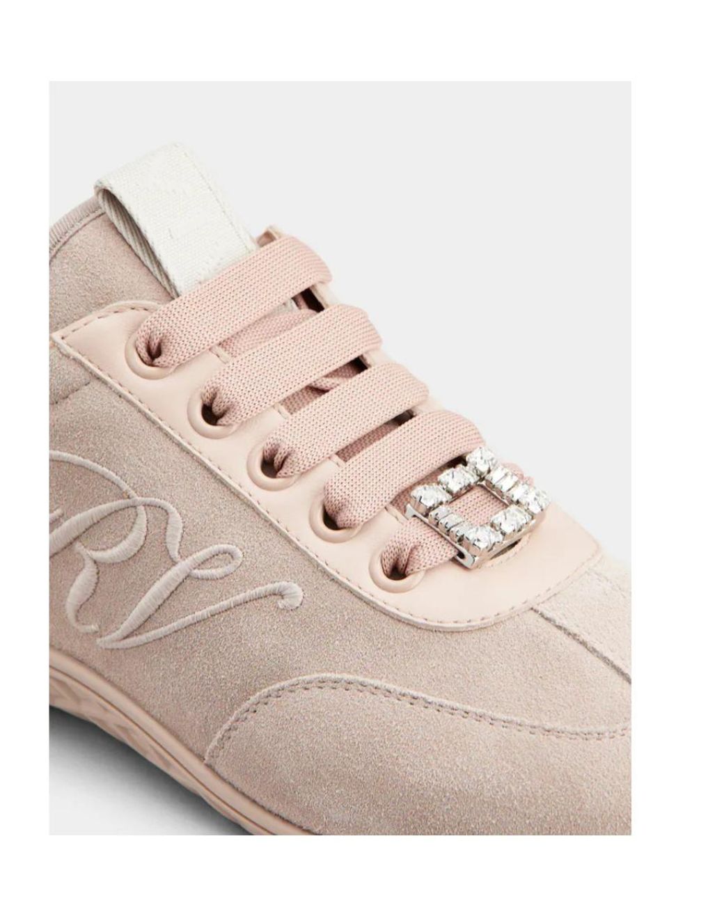 Roger Vivier Pink Viv Low Sneakers