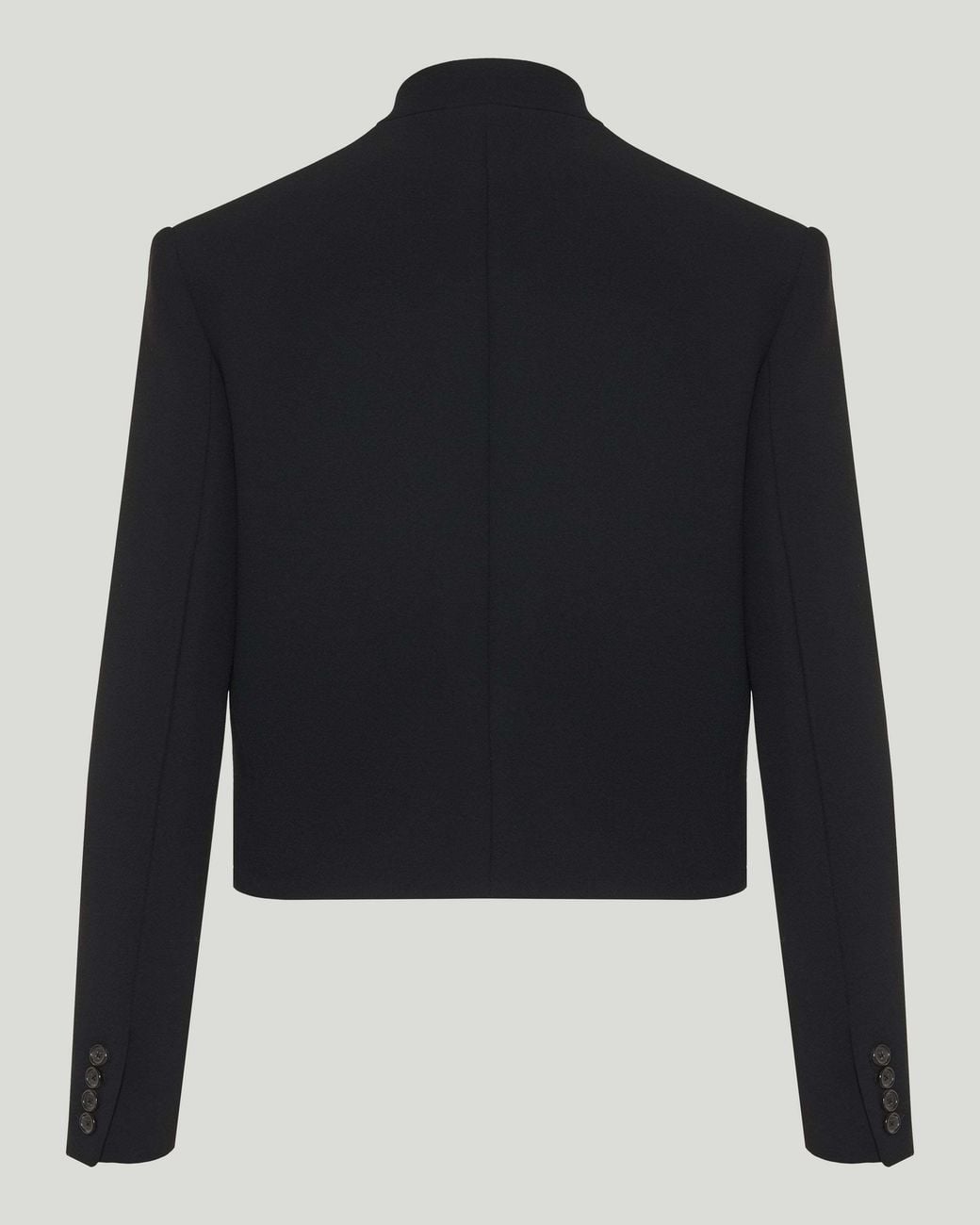 Khaite Black York Cord-Embroidered Casual Jacket