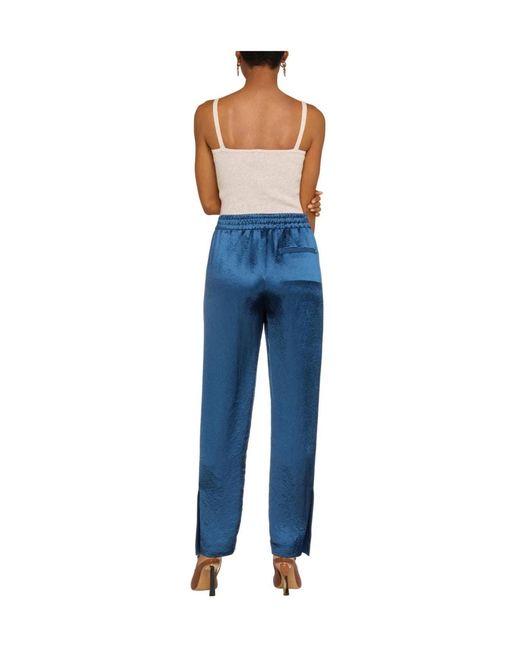 Rag & Bone Blue Plain Colour Casual Trousers