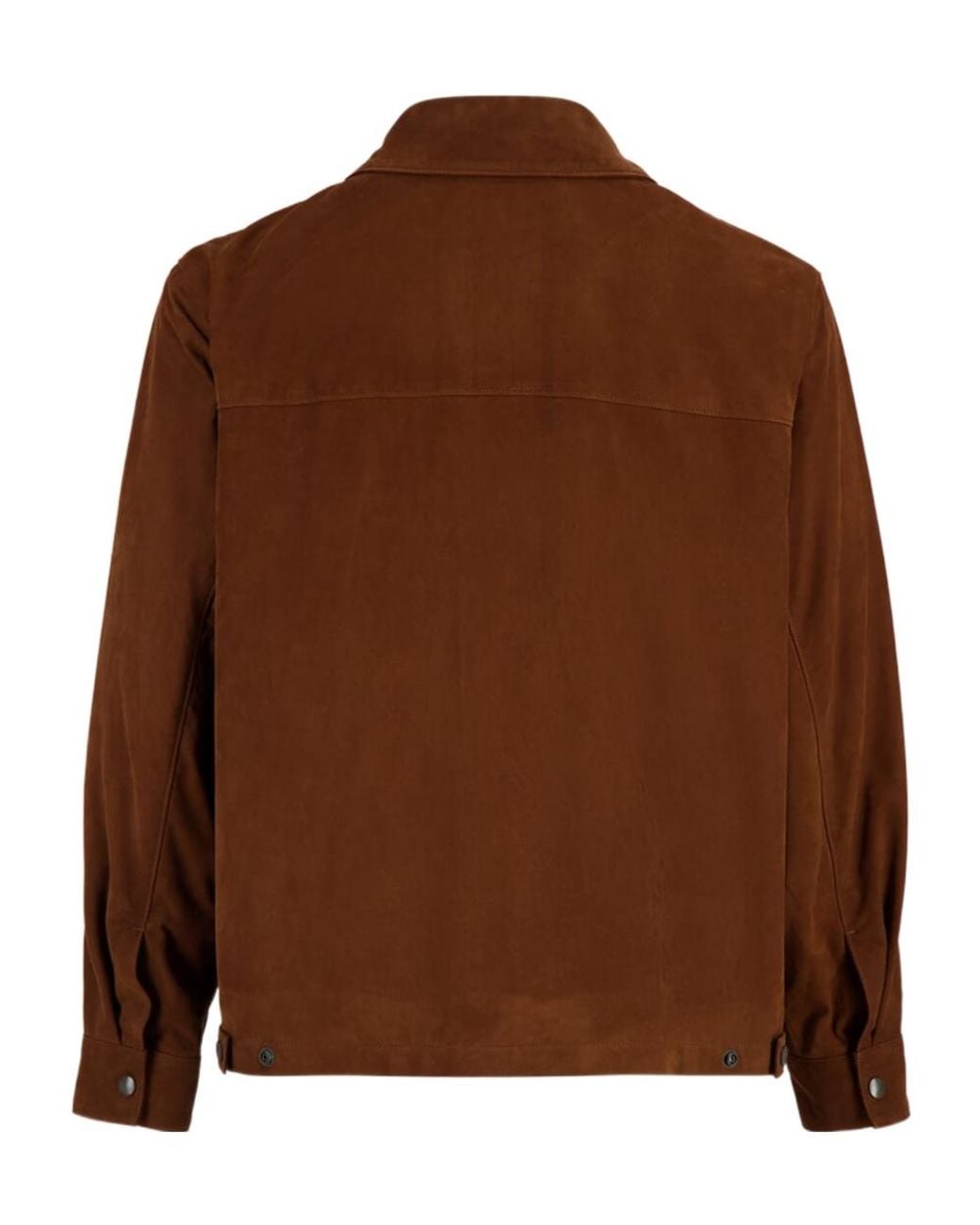 Lemaire Brown Reporter Jacket for men