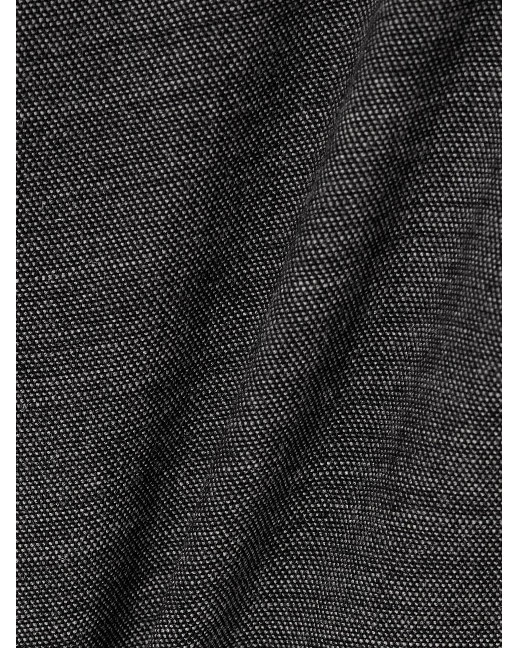 The Row Gray Belt-Loop Casual Pants