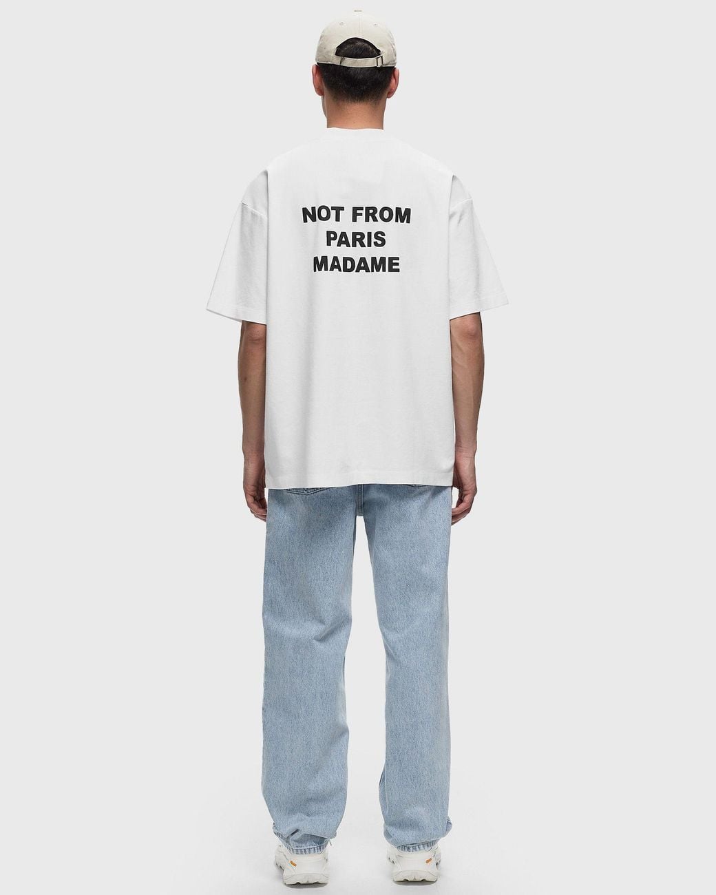 Drole de Monsieur White Drôle De Monsieur Le T-Shirt Slogan T-Shirt for men