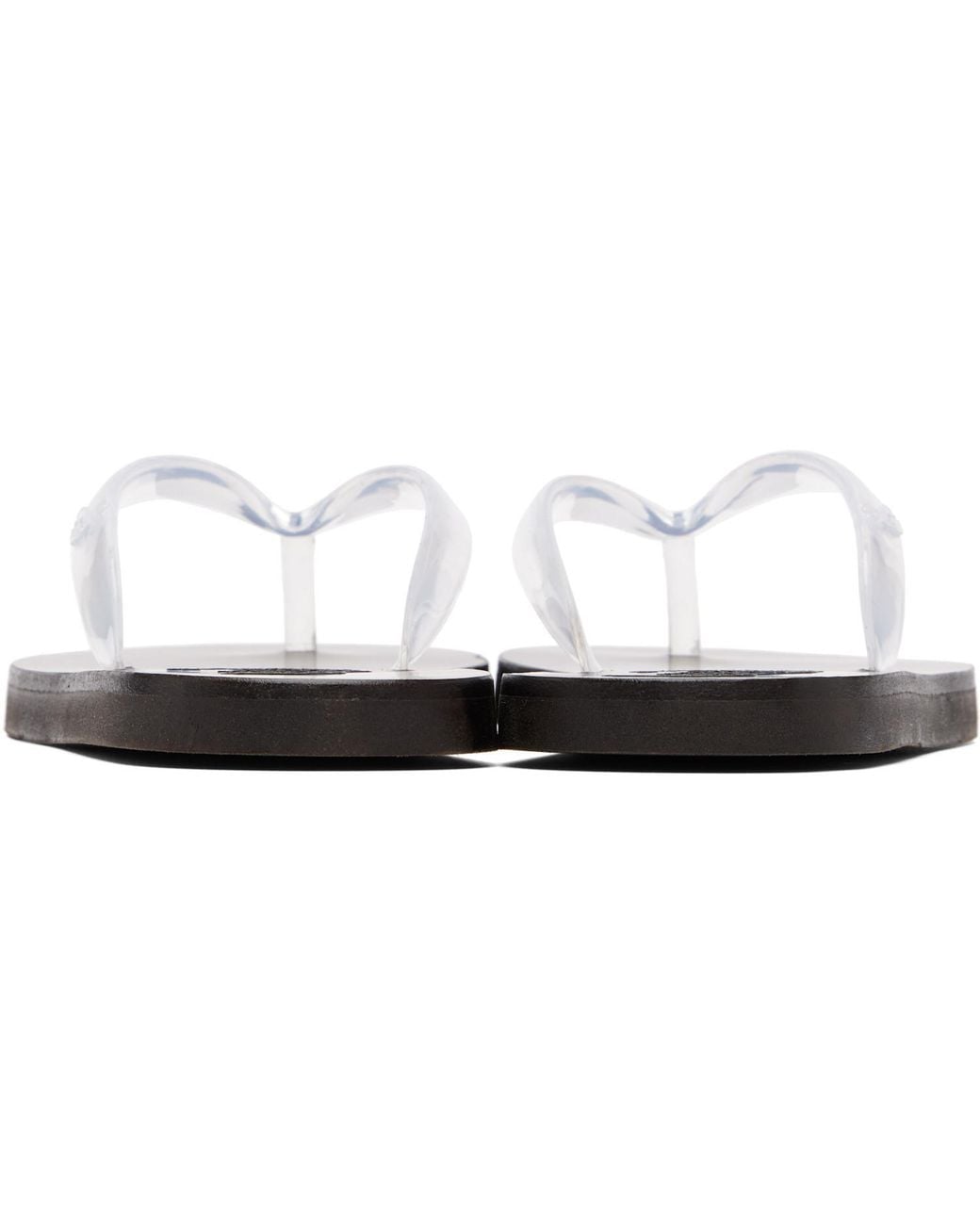 Ancient Greek Sandals White Saionara Jelly Flip-Flops