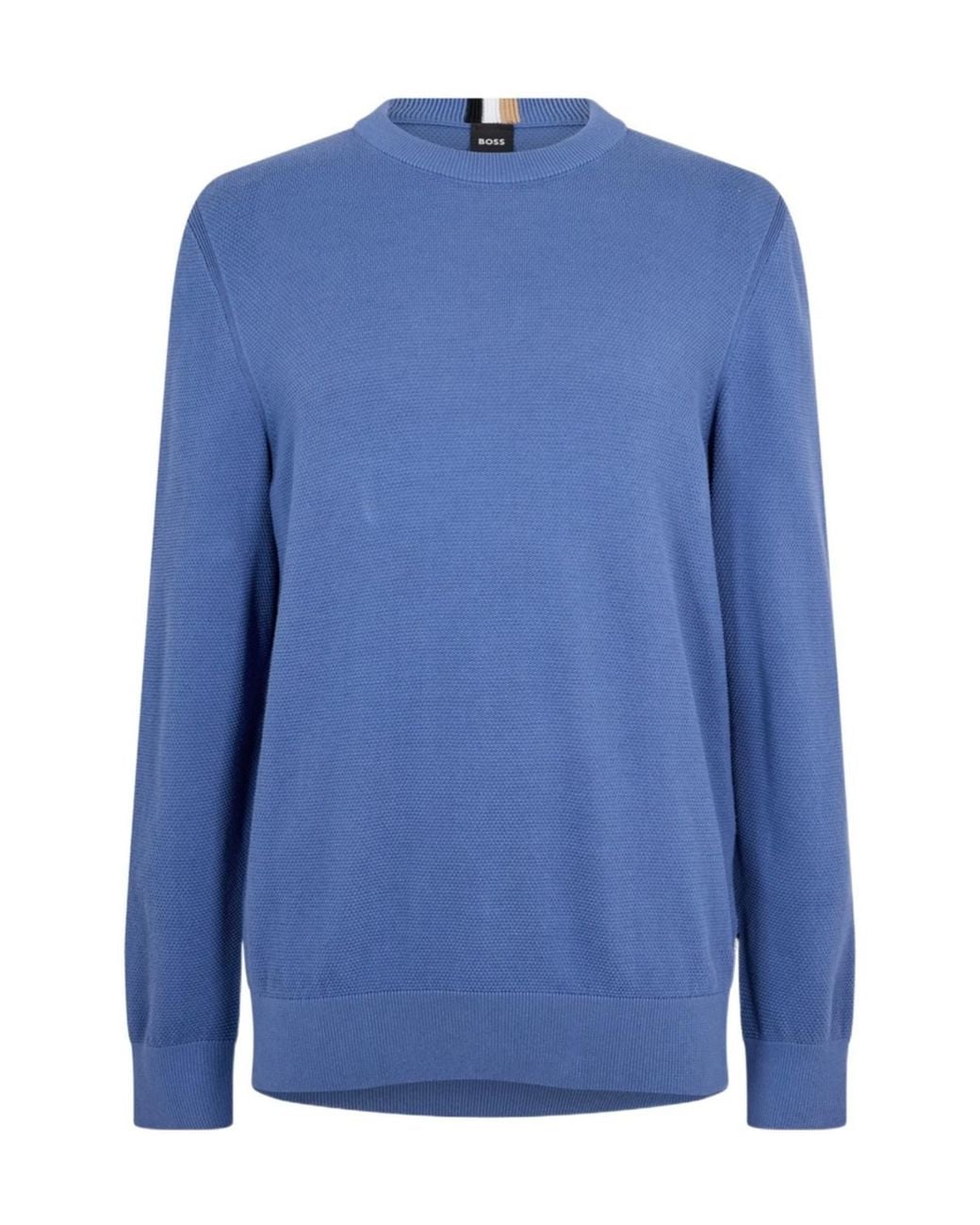 Boss Blue Ecaio-P Knitted Jumper for men