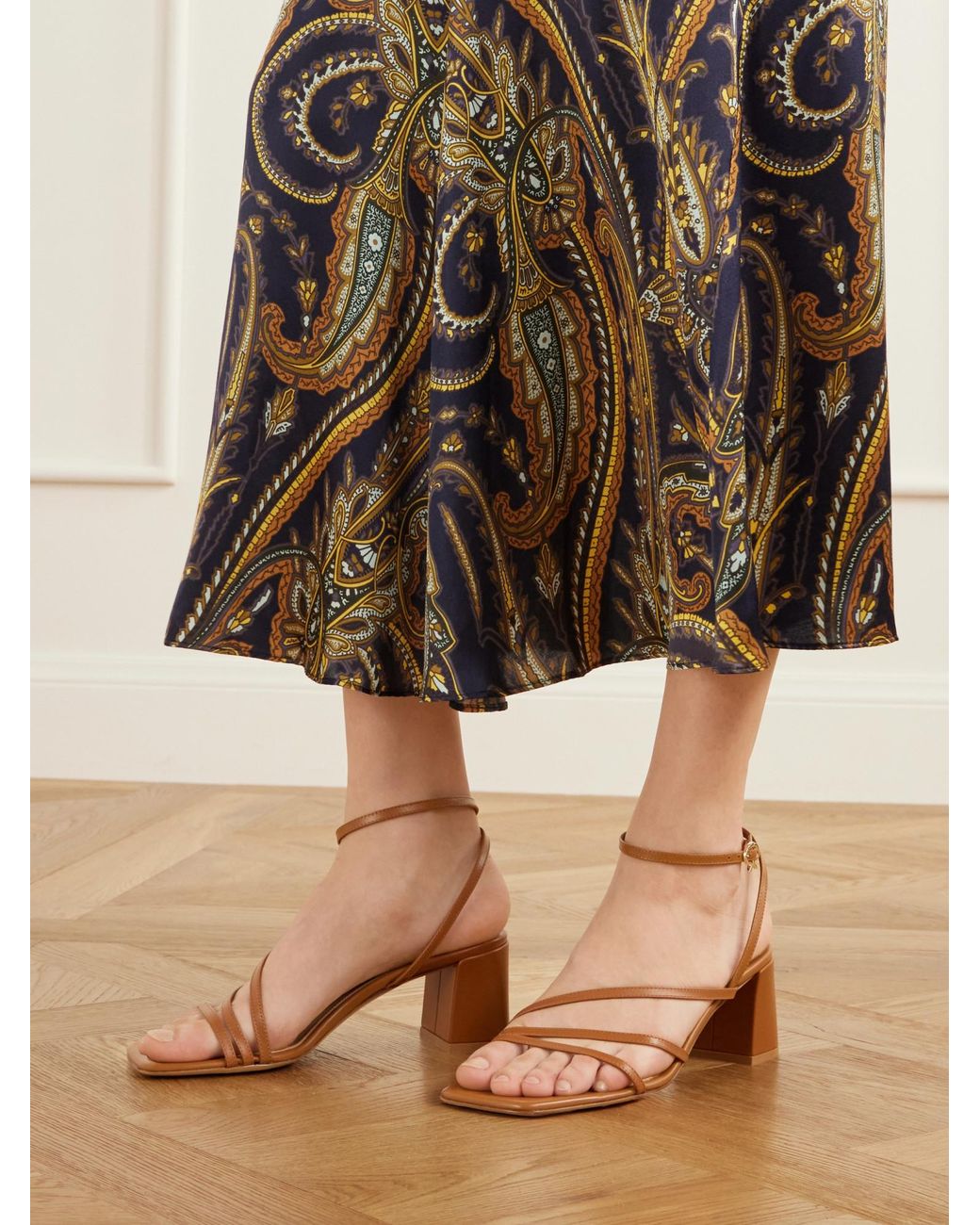Gianvito Rossi Multicolor 55 Leather Sandals