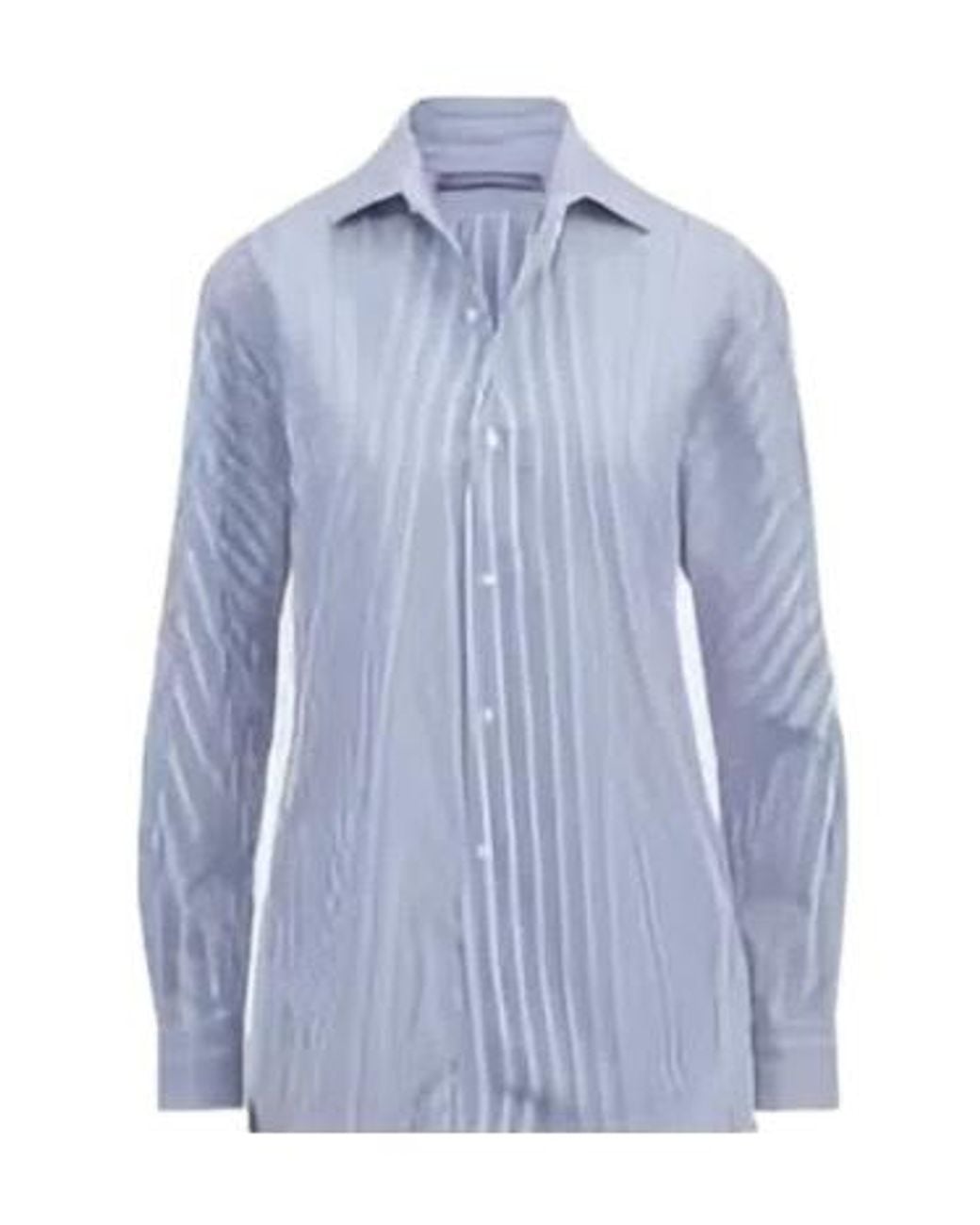 Ralph Lauren Blue Stripe Print Shirt