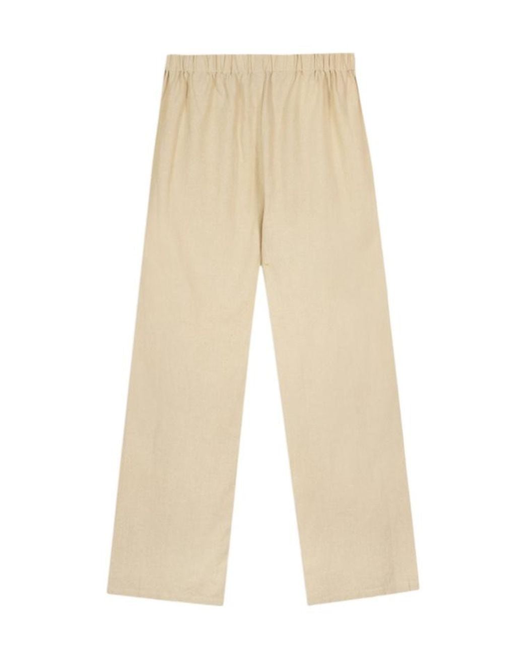 Maison Labiche Natural Patch-Pockets Trousers