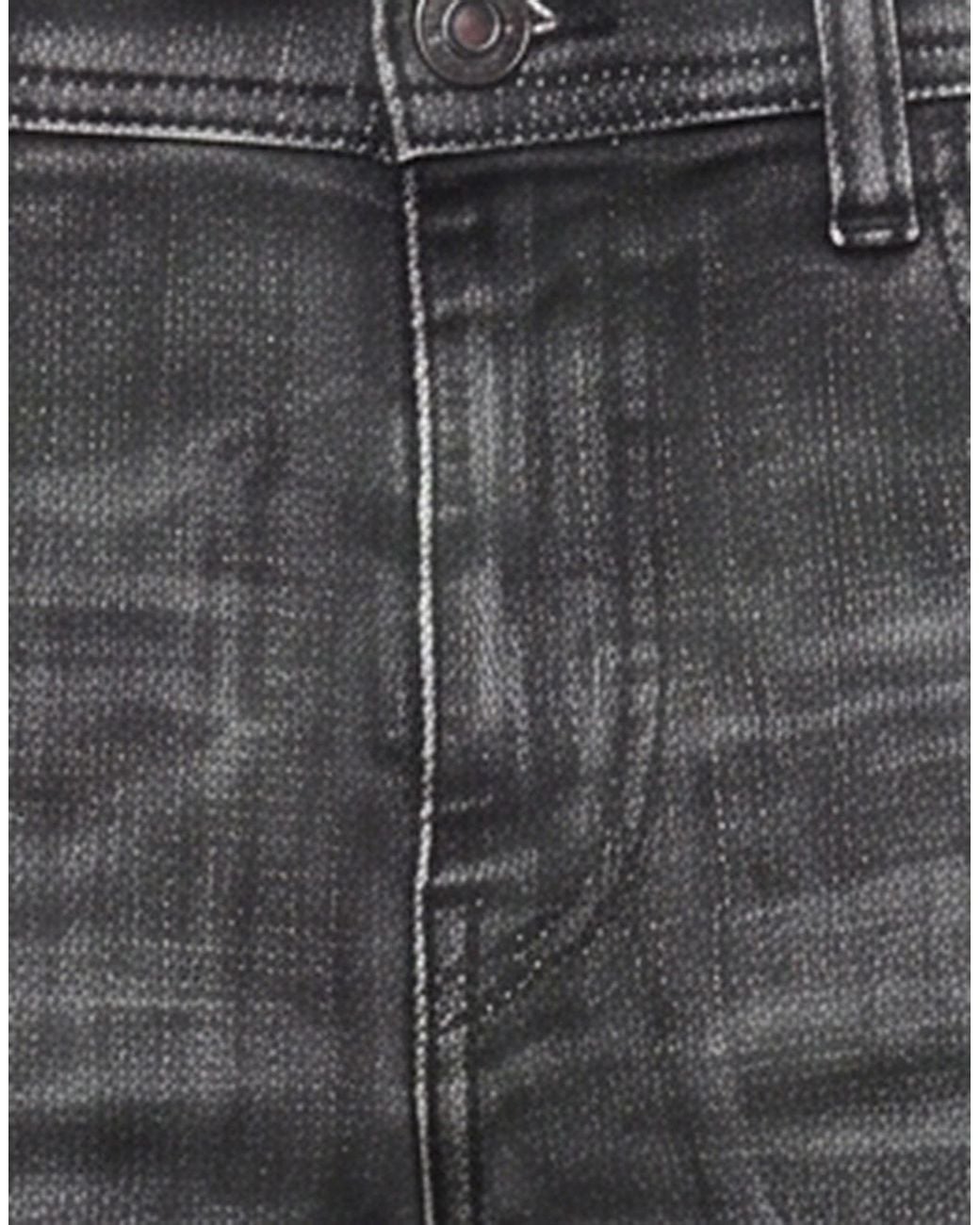 DIESEL Gray Denim Trousers