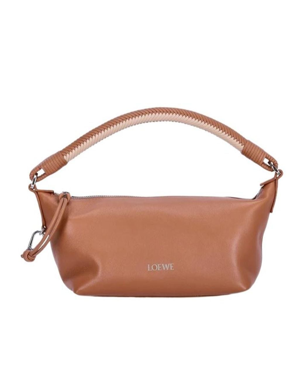 Loewe Brown Cala Zippered Tote