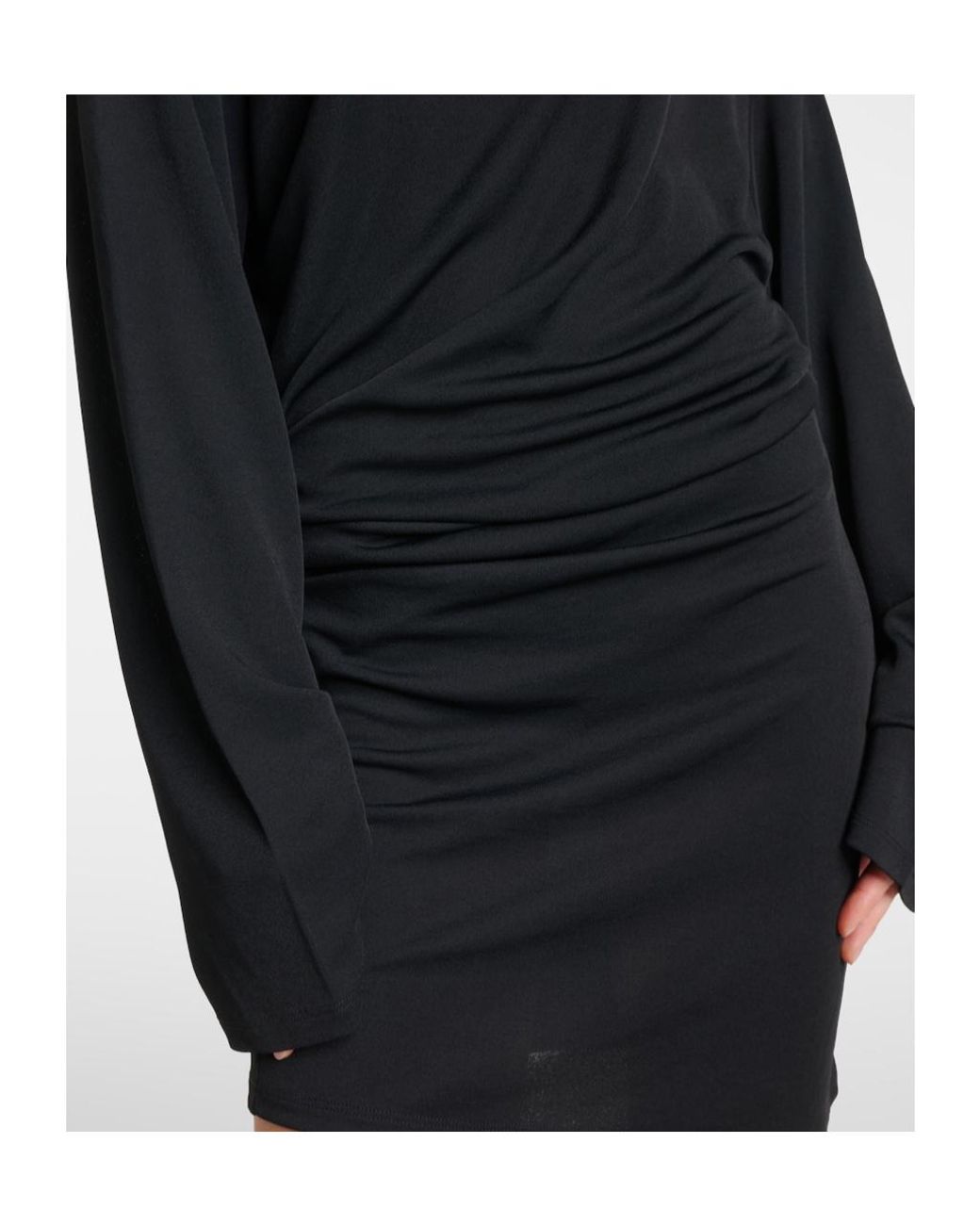 Jacquemus Black Long-Sleeved Dress