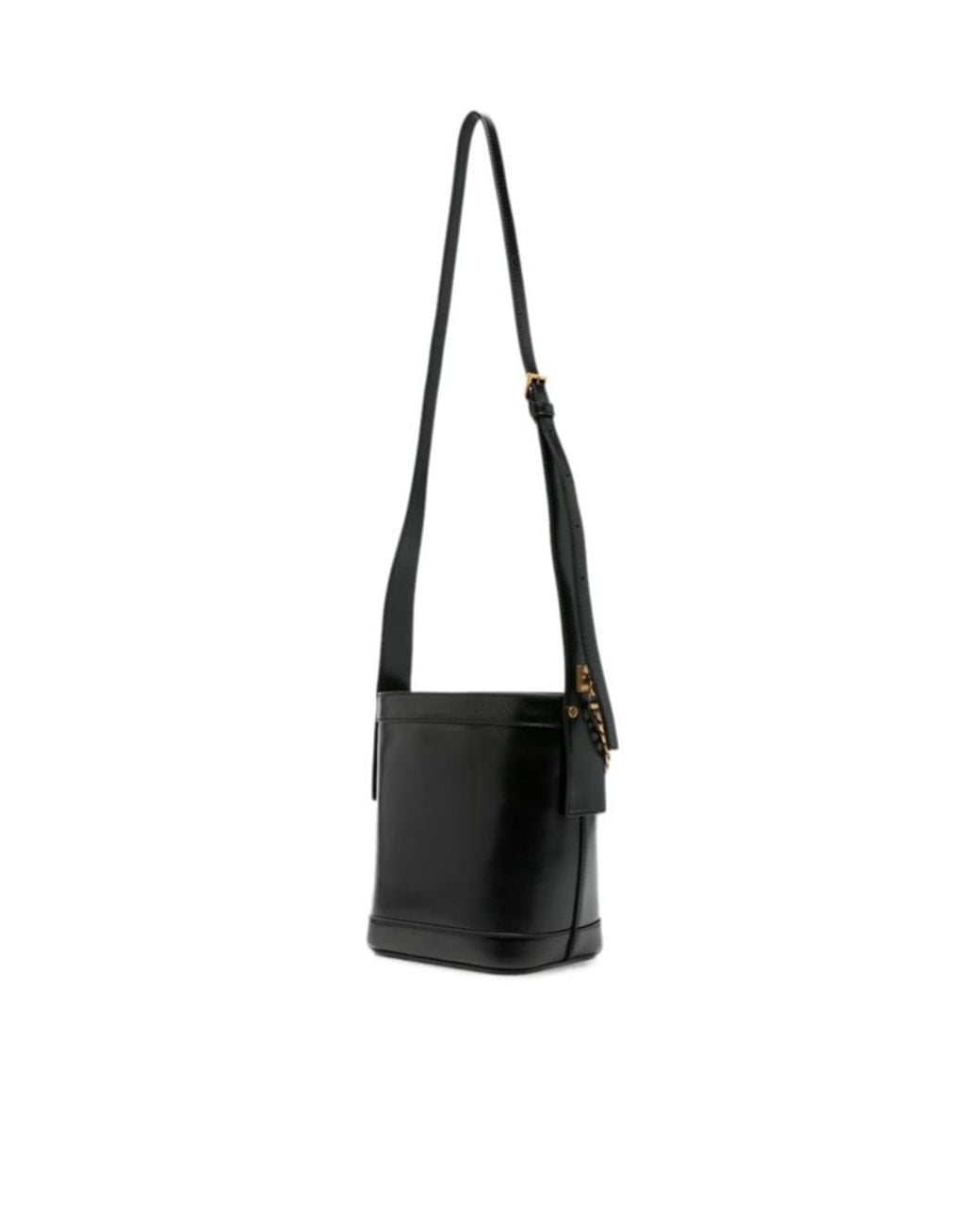 Versace White Pivot Mini Bucket Bag