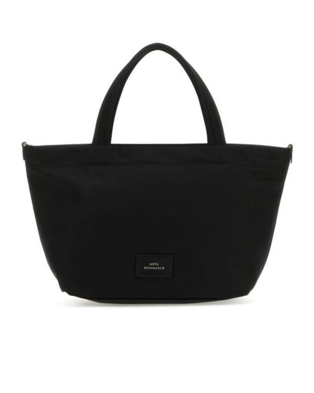 Anya Hindmarch Black Mini Eyes Tote Bag