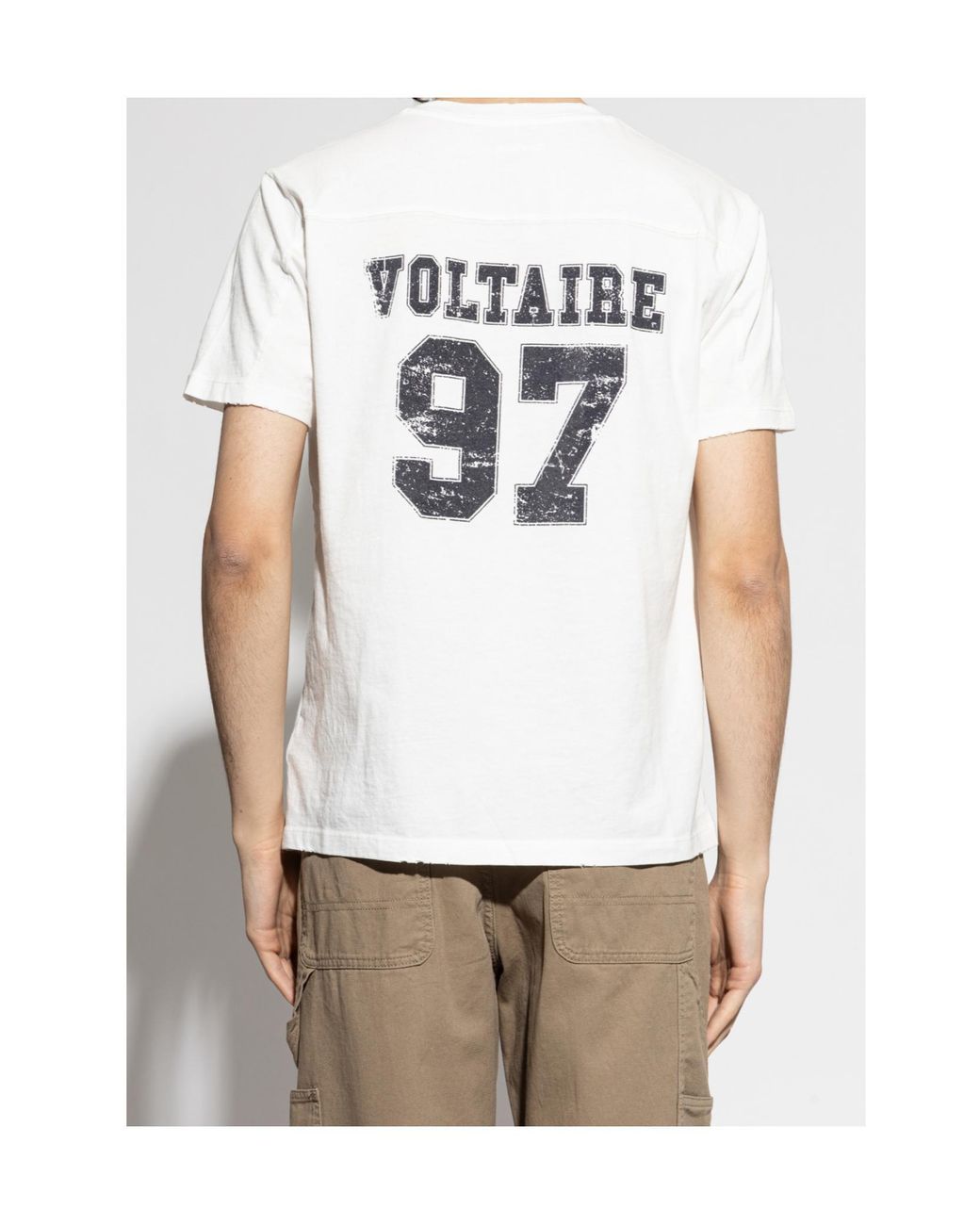 Zadig & Voltaire White Tommy T-Shirt for men
