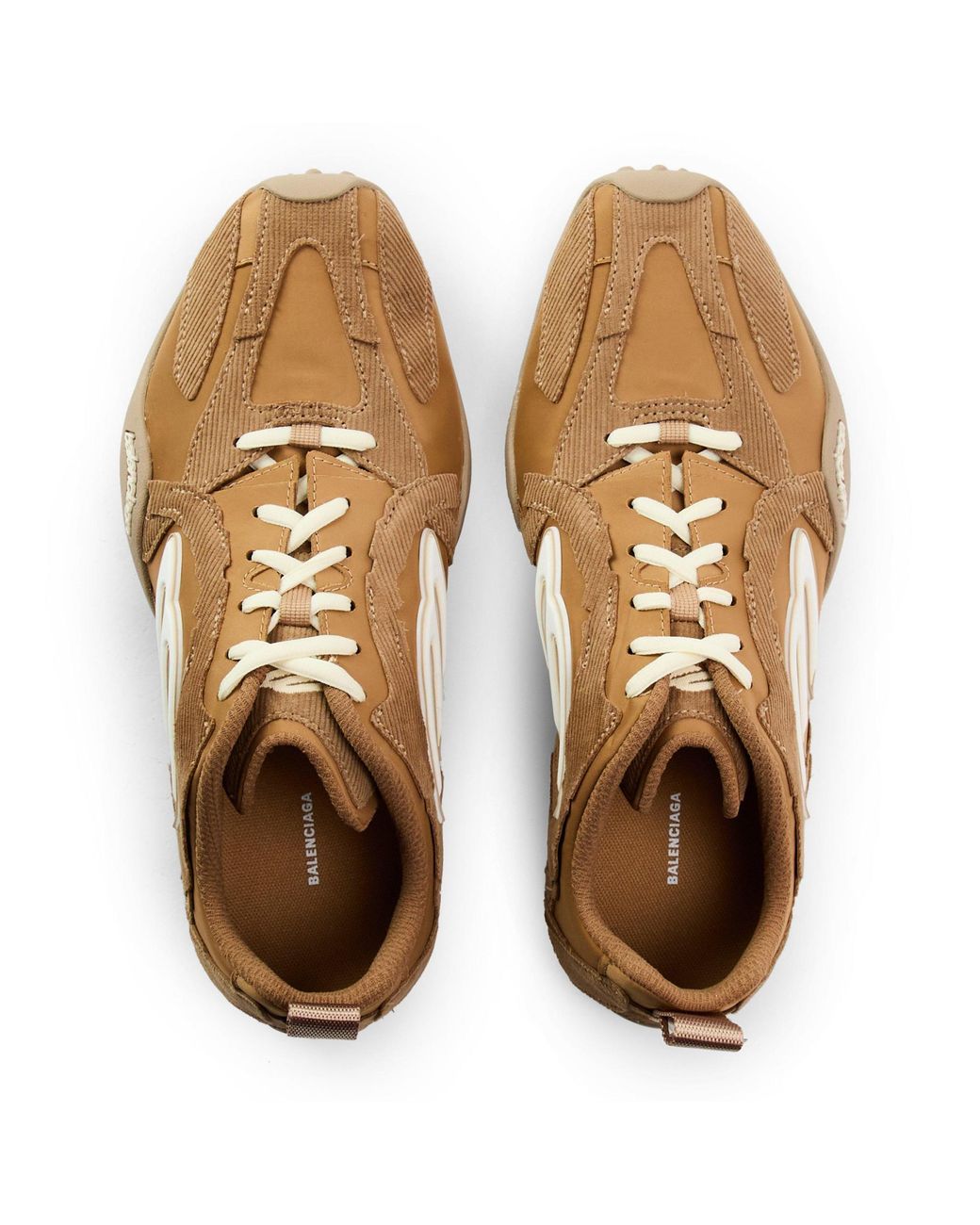 Balenciaga Natural Low-Top Sneakers