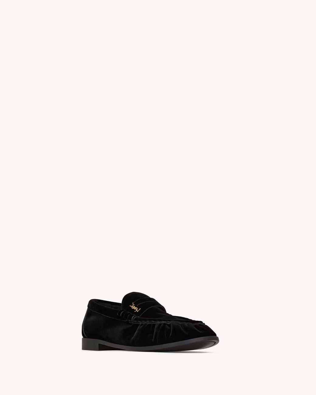 Saint Laurent Black Le Loafer Supple