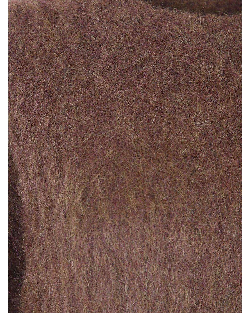 Uma Wang Brown Crew-Neck Sweater
