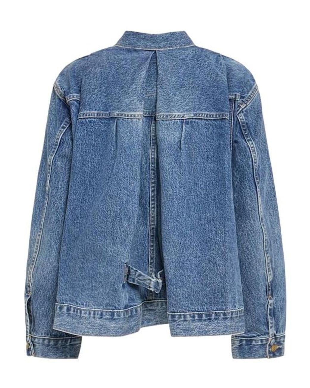 Sacai Blue Levi's Denim Jacket