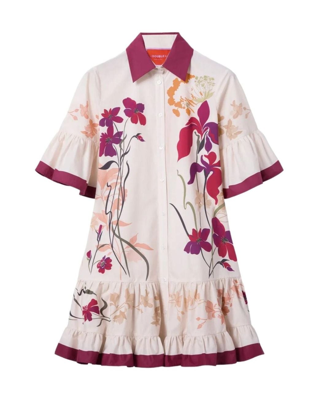 LaDoubleJ Pink Choux Mini Dress